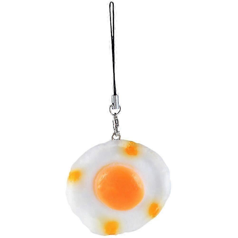 Realistic Fried Egg Model Kitchen Hanging Decor Prop