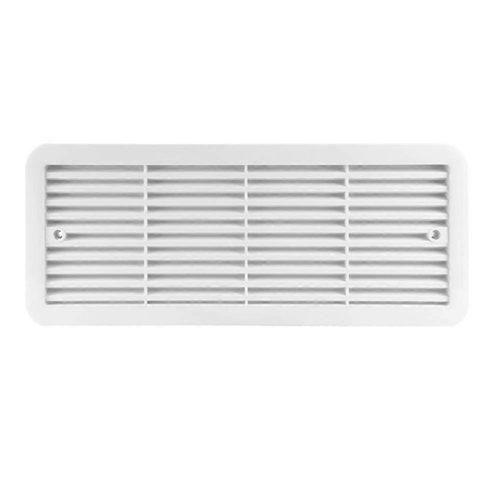 RV Radiator Exhaust Fan with Side-Mounted Air Outlet Cover for Recreational Vehicles