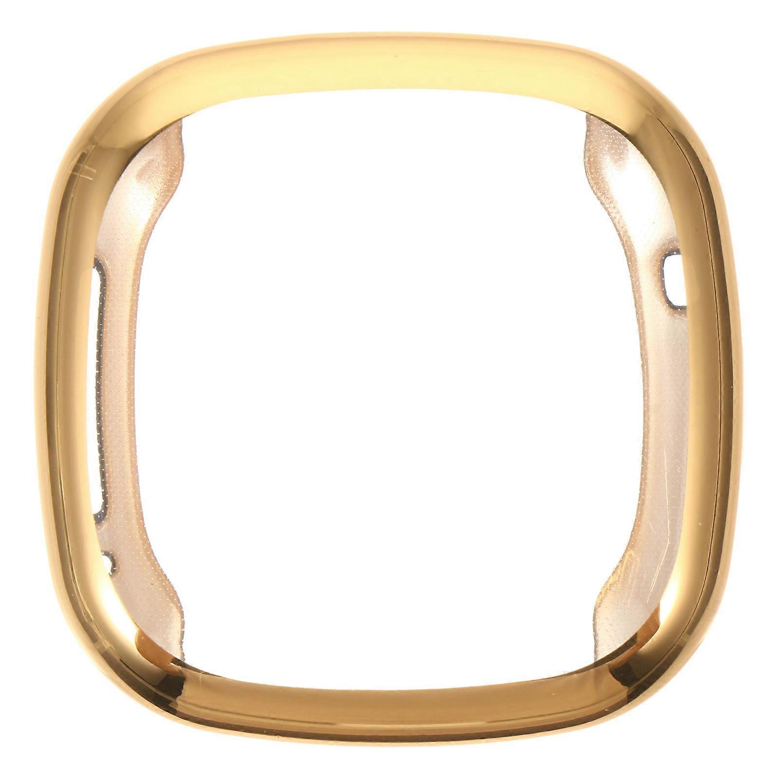 Portable Watch Case For Versa3 Sense Golden 1Pack Scratch Protection And Durability