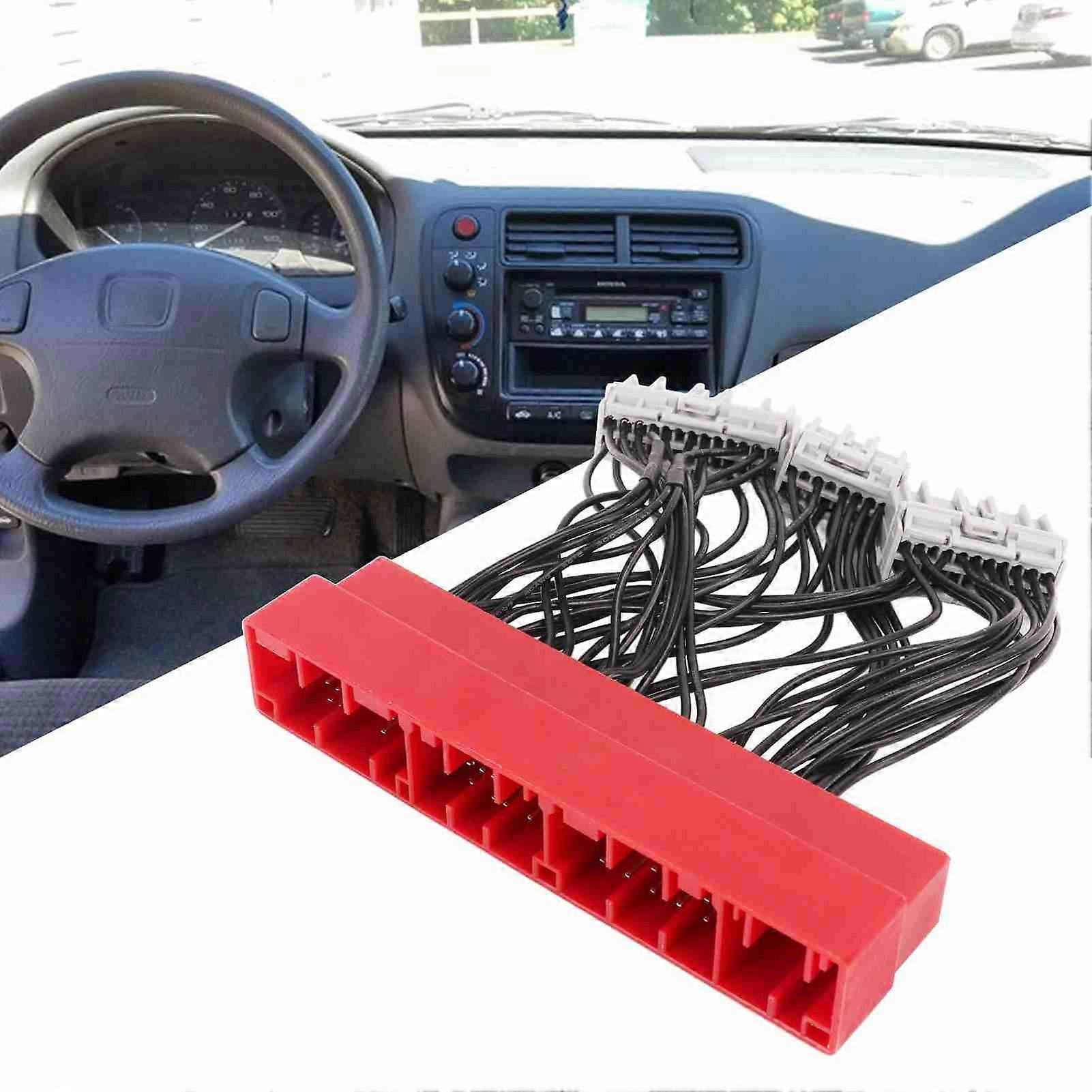 OBD2B to OBD1 ECU Jumper Conversion Harness Adapter Plug and Play Replacement For Acura Integra 2000‑2001 