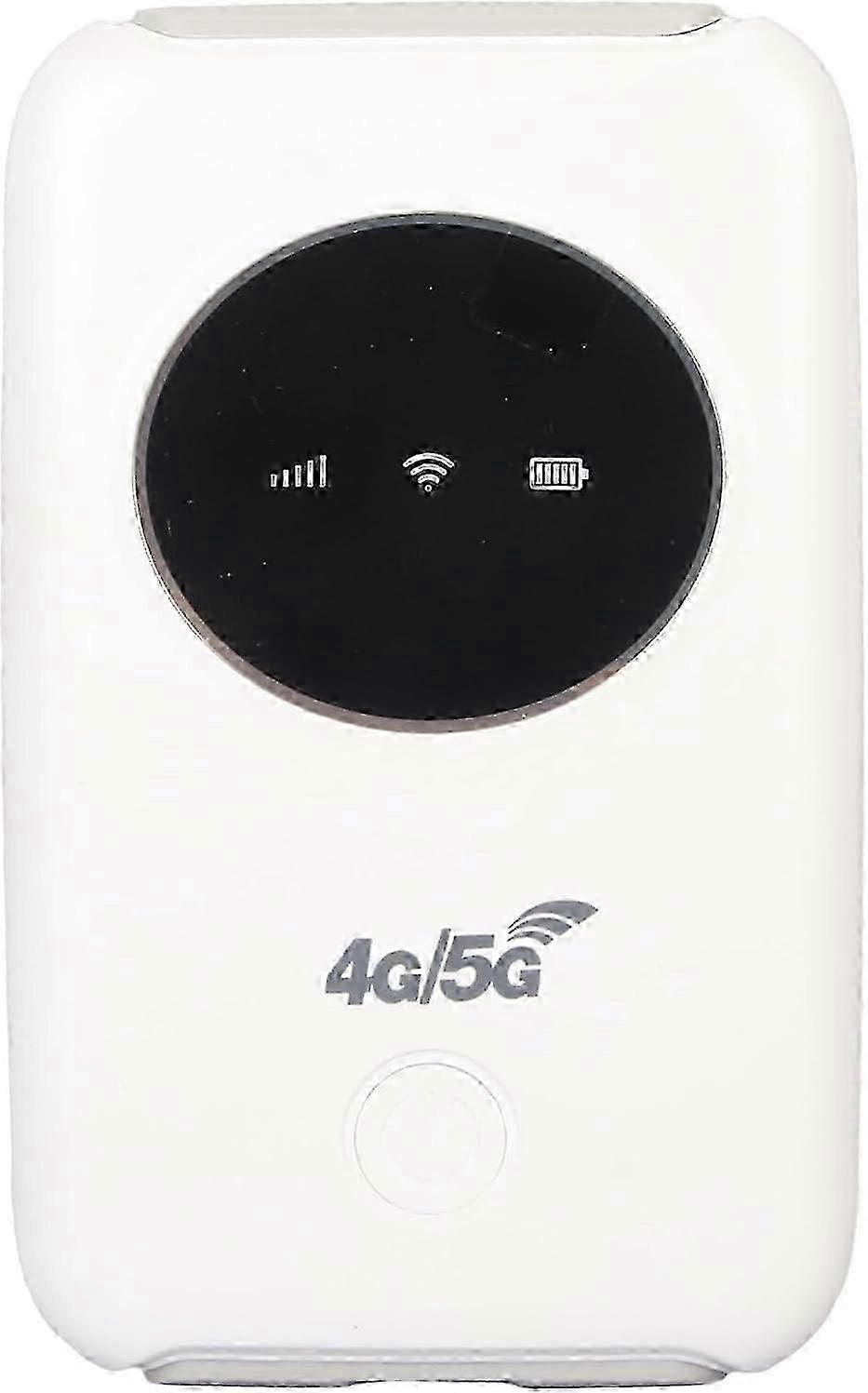 4G LTE WiFi Modem, Unlocked 5G WiFi Mobile Hotspot WiFi Router with SIM Card Slot and Micro USB 300Mbps High Speed Portable Travel Hotspot for Travel