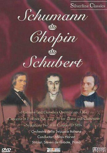 Schumann Chopin Schubert [DVD] DVD - Region 2