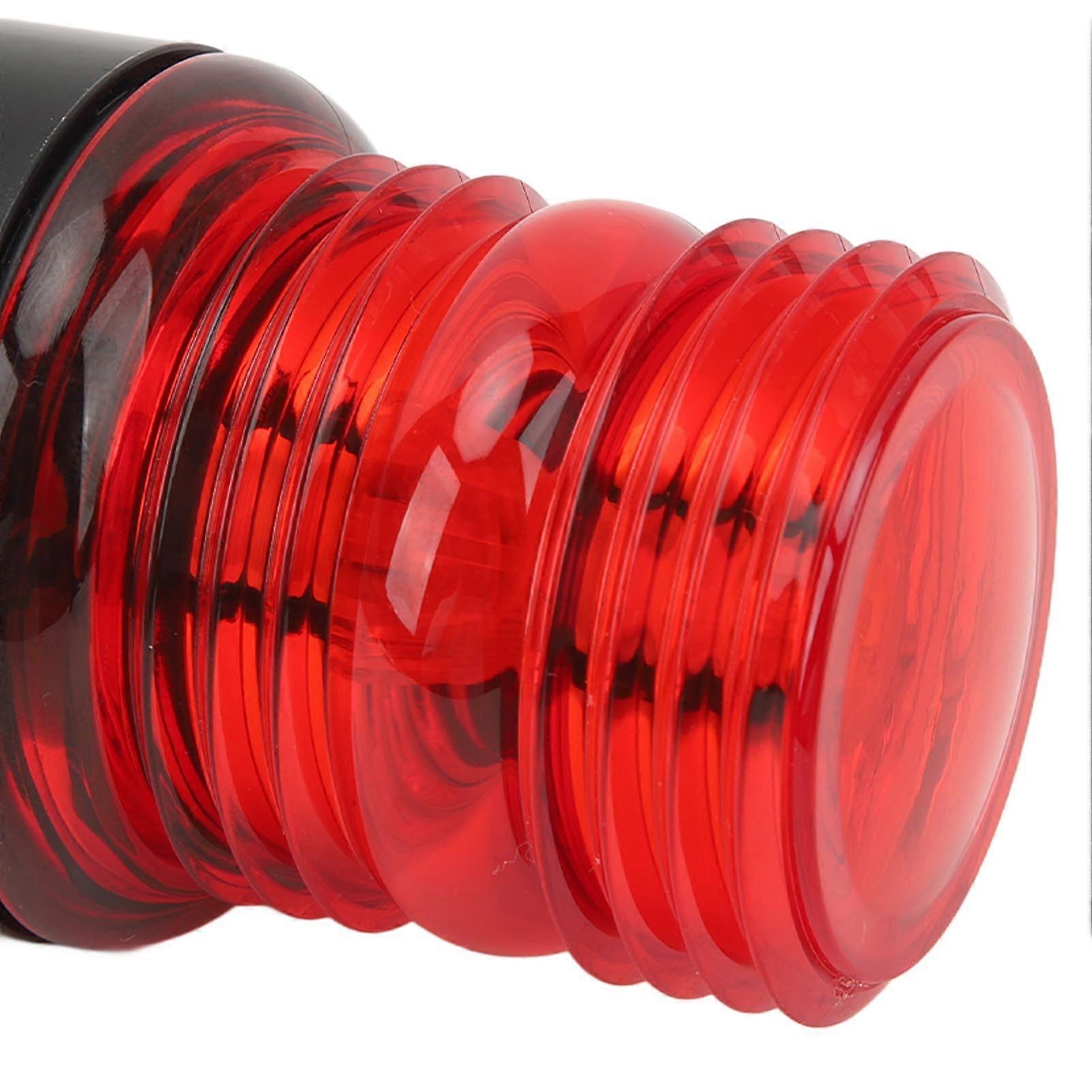 10in Boat Stern Light 360 Degree LED All Round Lighting 316 Stainless Steel Base Anchor Navigation Lights for Marine Yacht Red