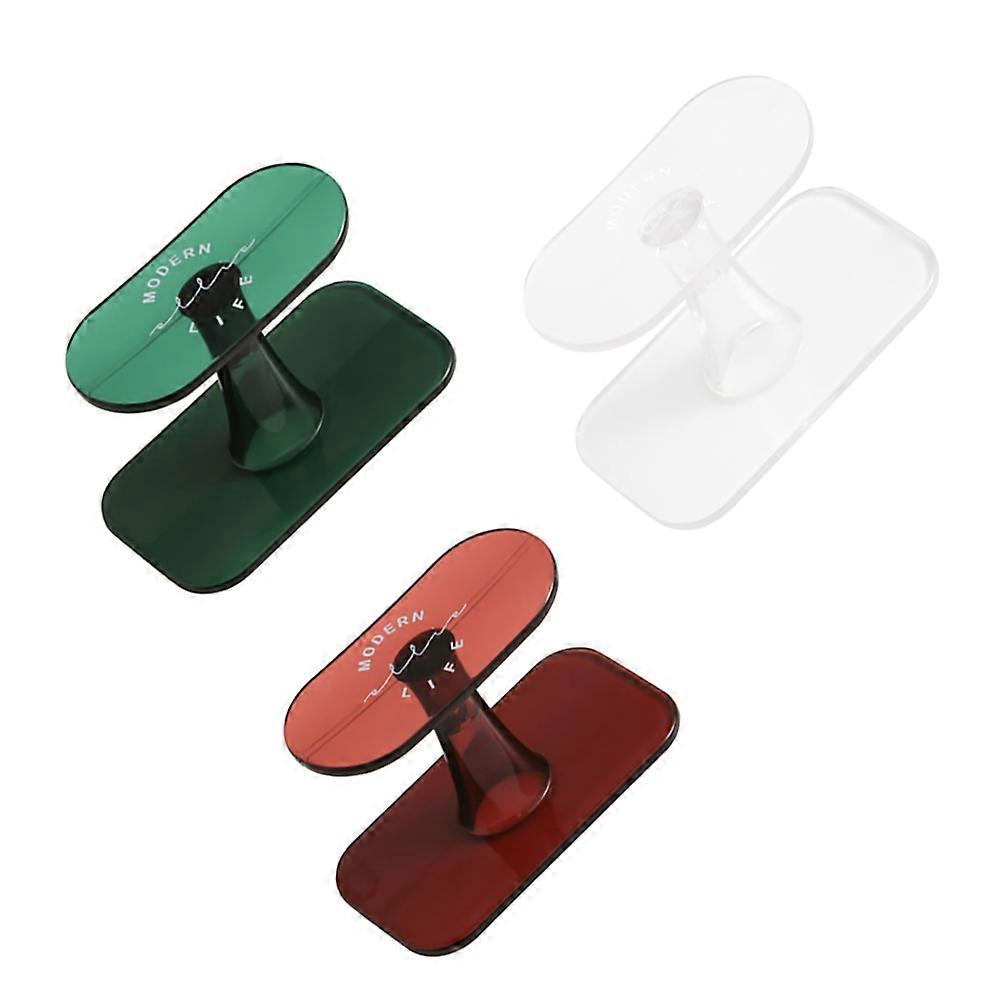 Toilet Seat Lid Handle Lifter Green 7x38x48cm PC Material Avoid Touching Toilet Seat 3Pcs