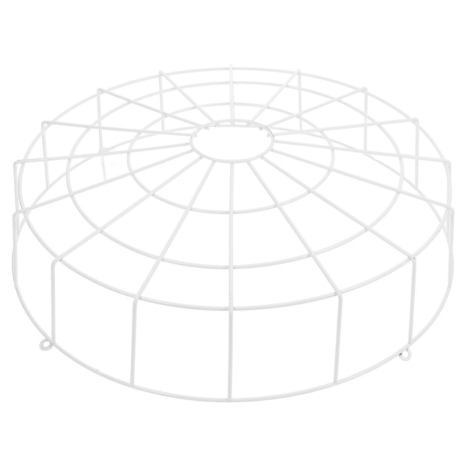 Emergency Light Wire Guard Safeguarding Emergency Exit Signs Iron Material Rectangular Style 1Set