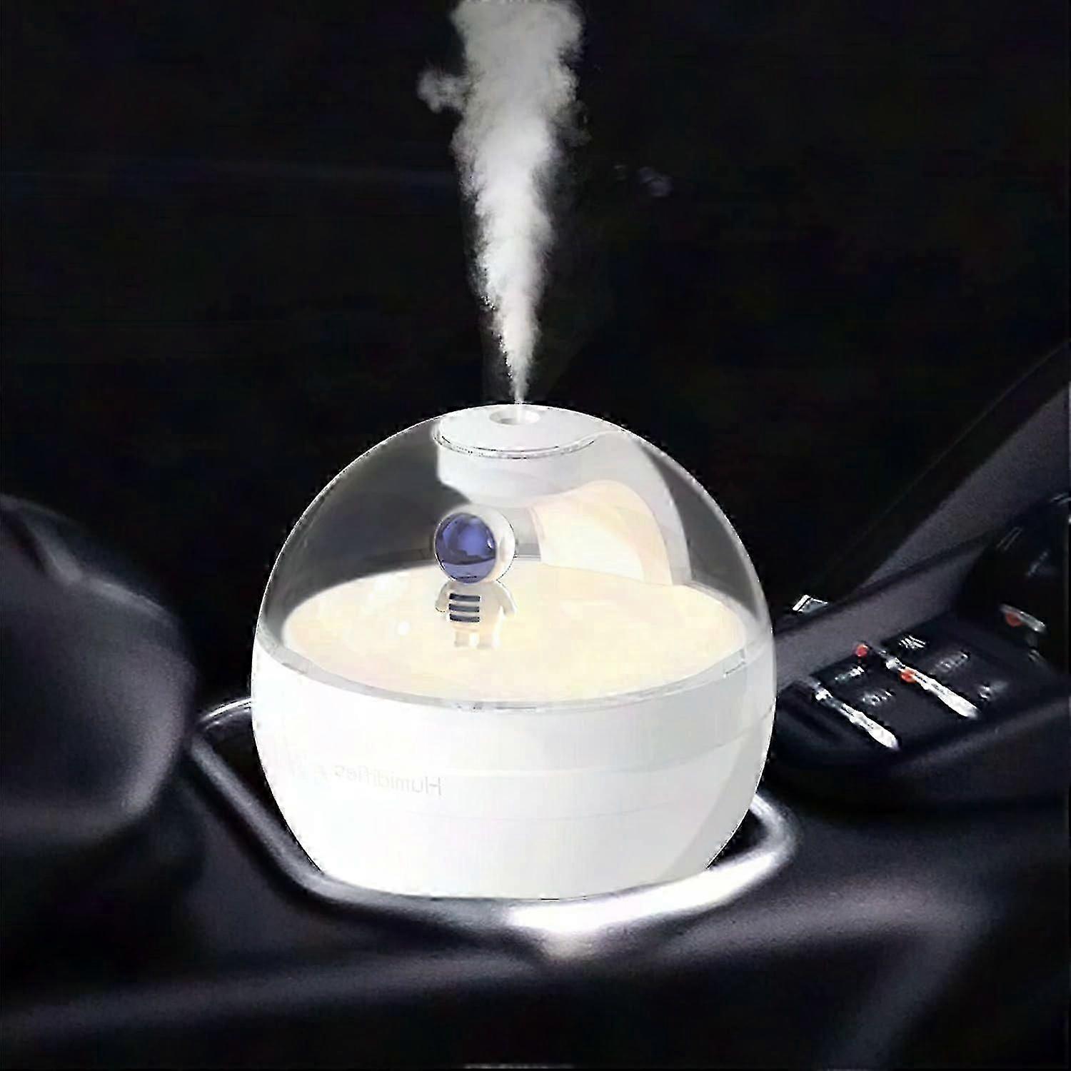 Compact USB Humidifier for Room, Children, and Plants - Silent Ultrasonic Air Diffuser for Home and Office Use