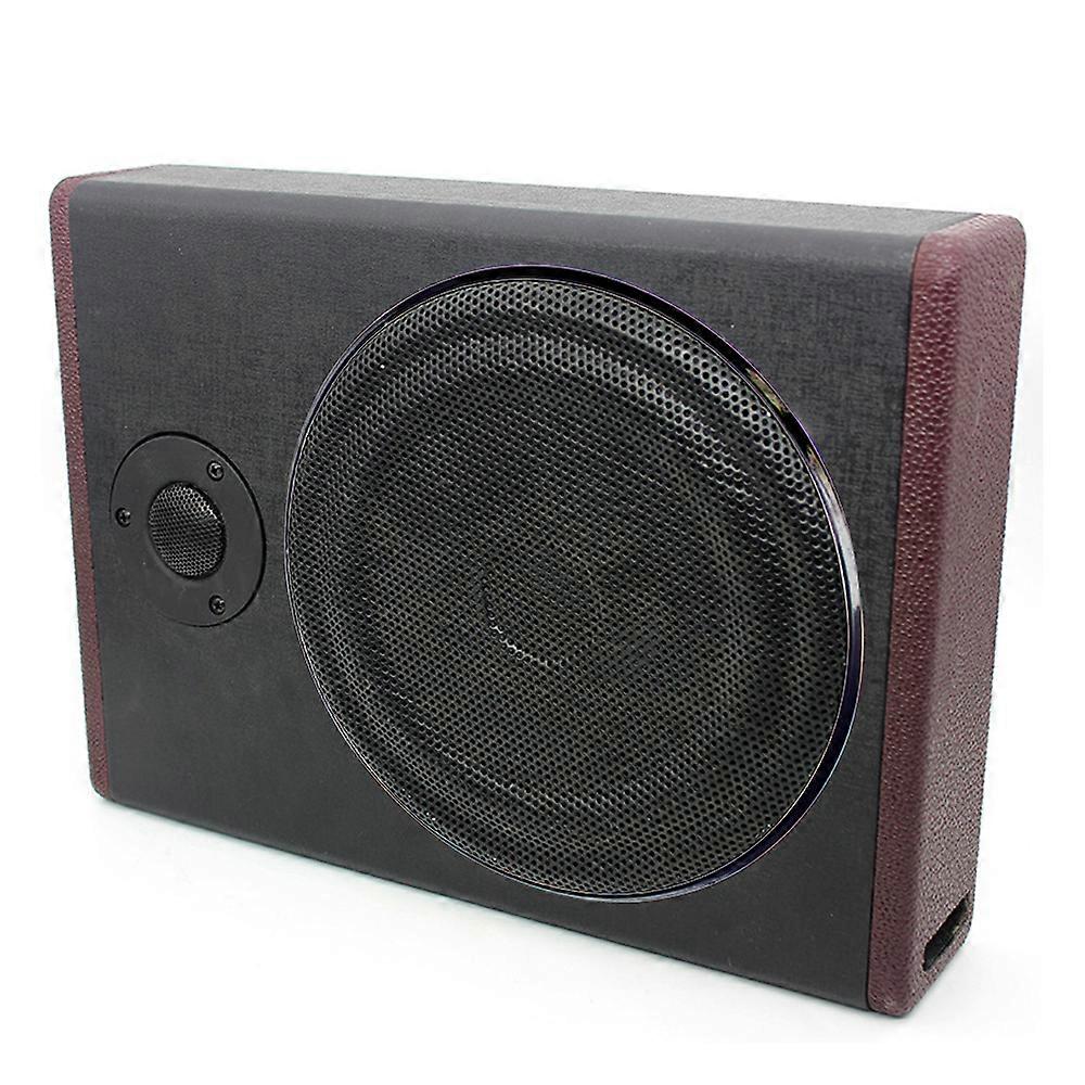 Active subwoofer for car 10 inch slim design with treble function