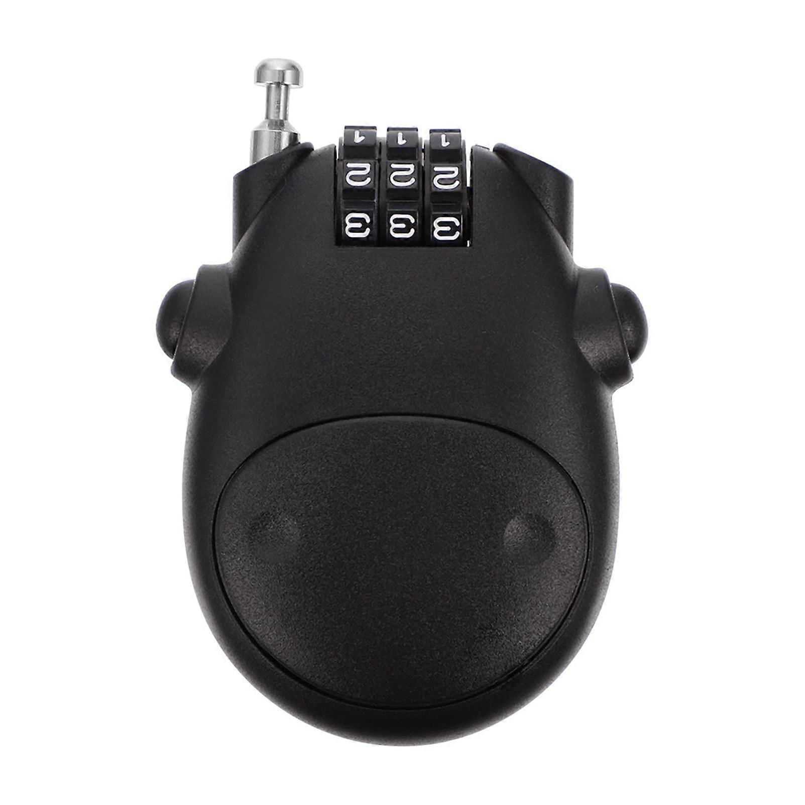 security bicycle helmet lock adjustable steel cable combination lock