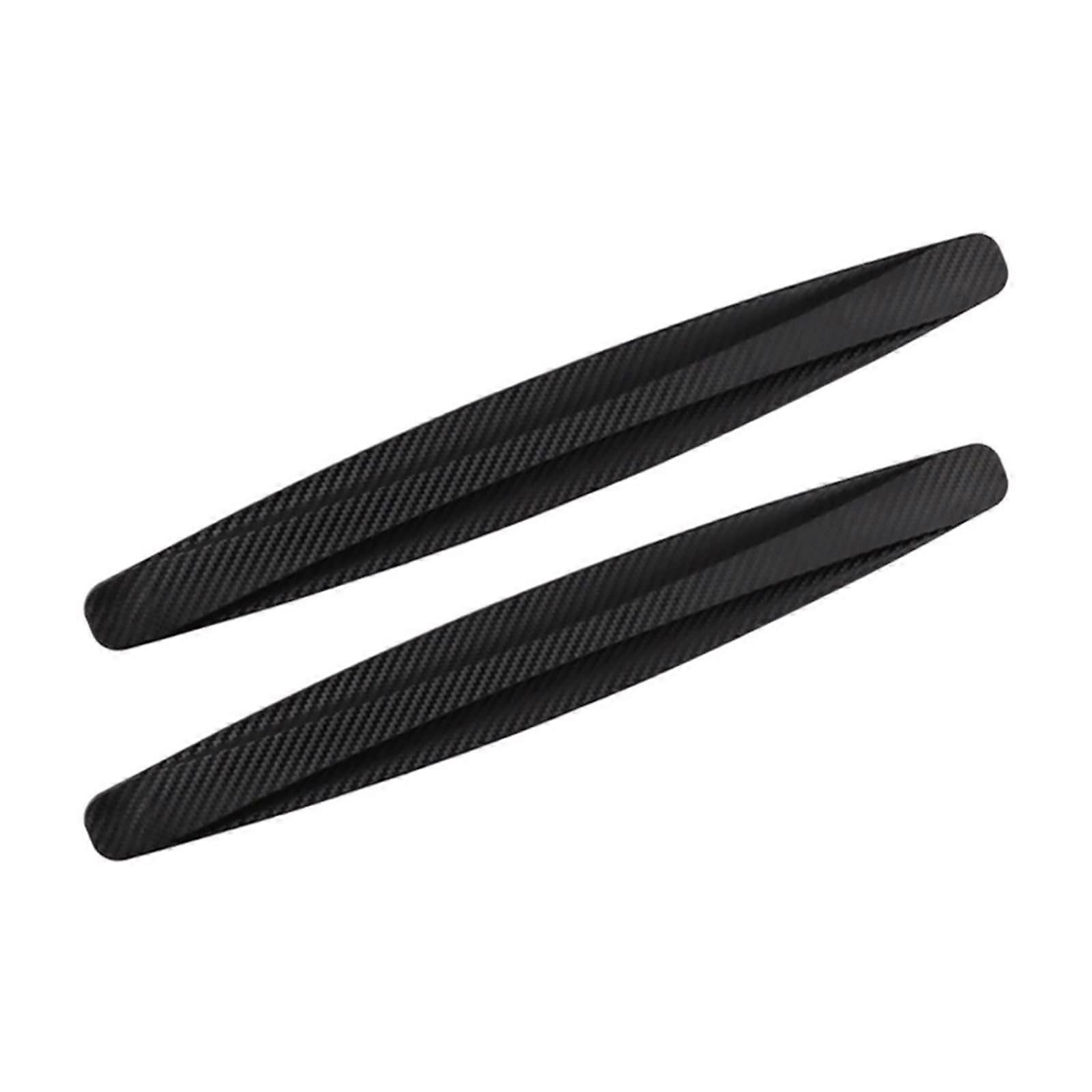 Auto Fender Anti-Collision Car Bumper Protector Strip Universal Fit, Door Edge Guard, Side Trim, Black PVC