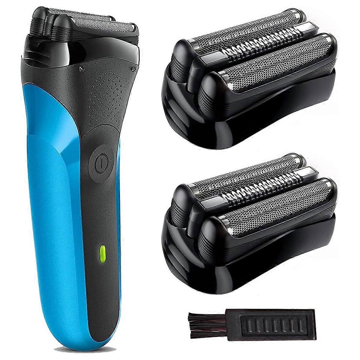 21B Series 3 Replacement Head for Electric Shaver, S3 Wet and Dry Replacement Head Foil and Cutter 300s, 310s