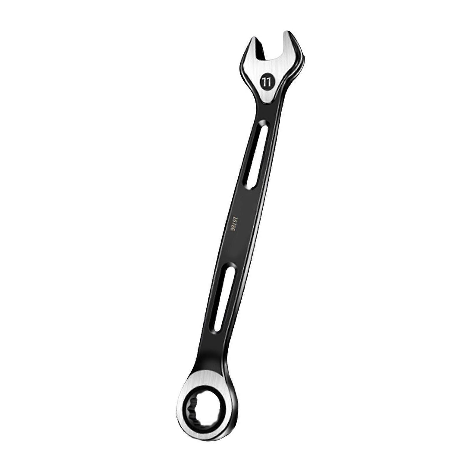 Dualuse ratchet wrench with open end, plum blossom, 6 mm 22 mm, combination wrench, , hand tool Ref: 5809