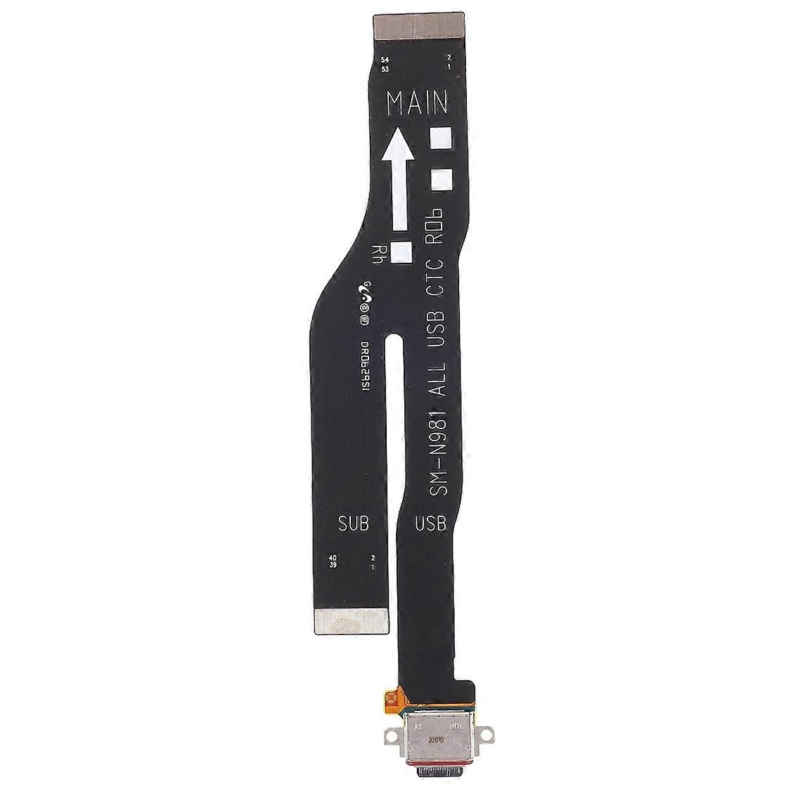 For Samsung Galaxy Note20 4G N980 Note20 5G N981 Charging Port Flex Cable Replacement Part (without