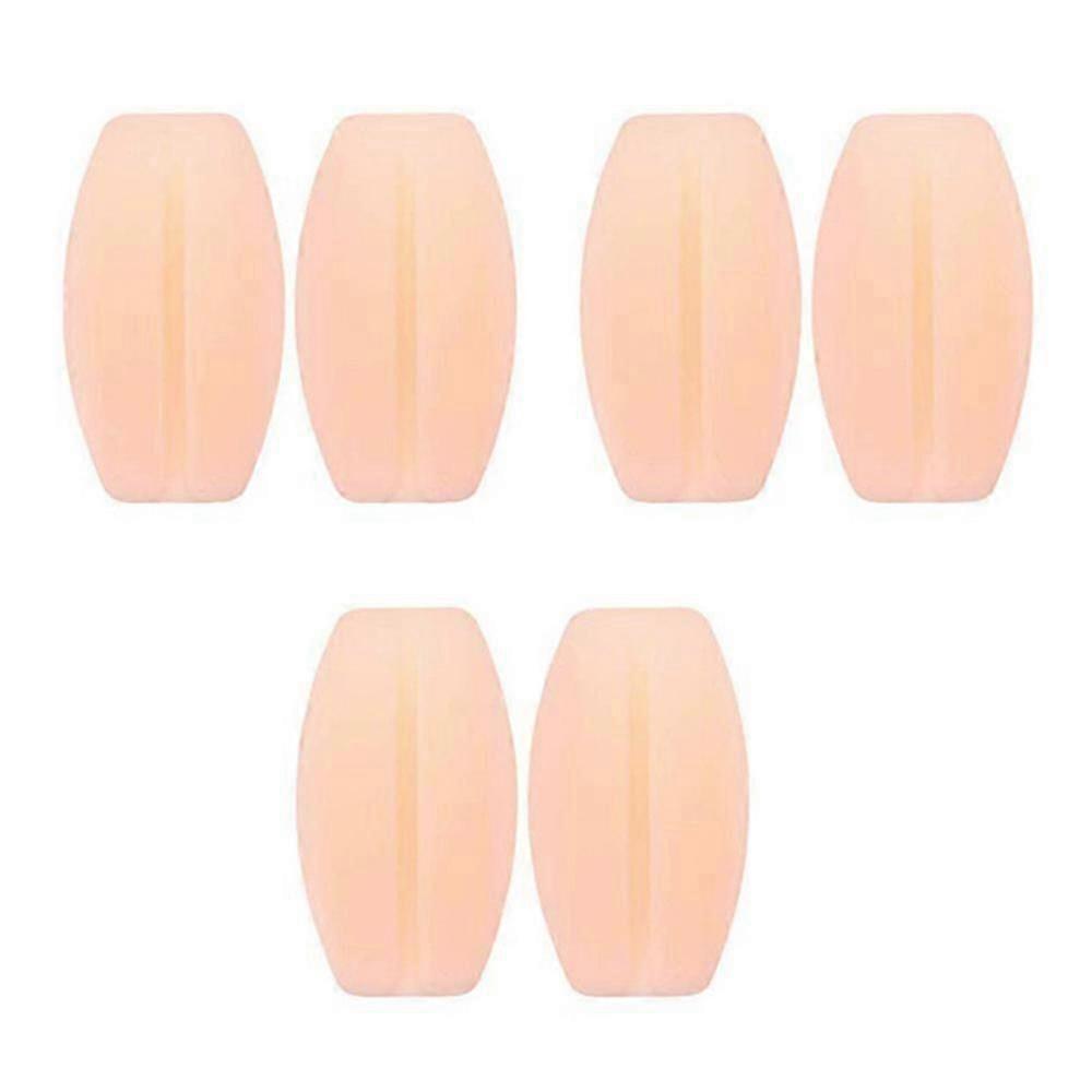 חבילה של 6 כריות כתפיים חזיית סיליקון, כרית רצועת חזייה, כרית רצועה, כרית חזייה, מחזיק רצועת חזייה רכה, כריות רצועת חזייה נושמת, מונעת החלקה