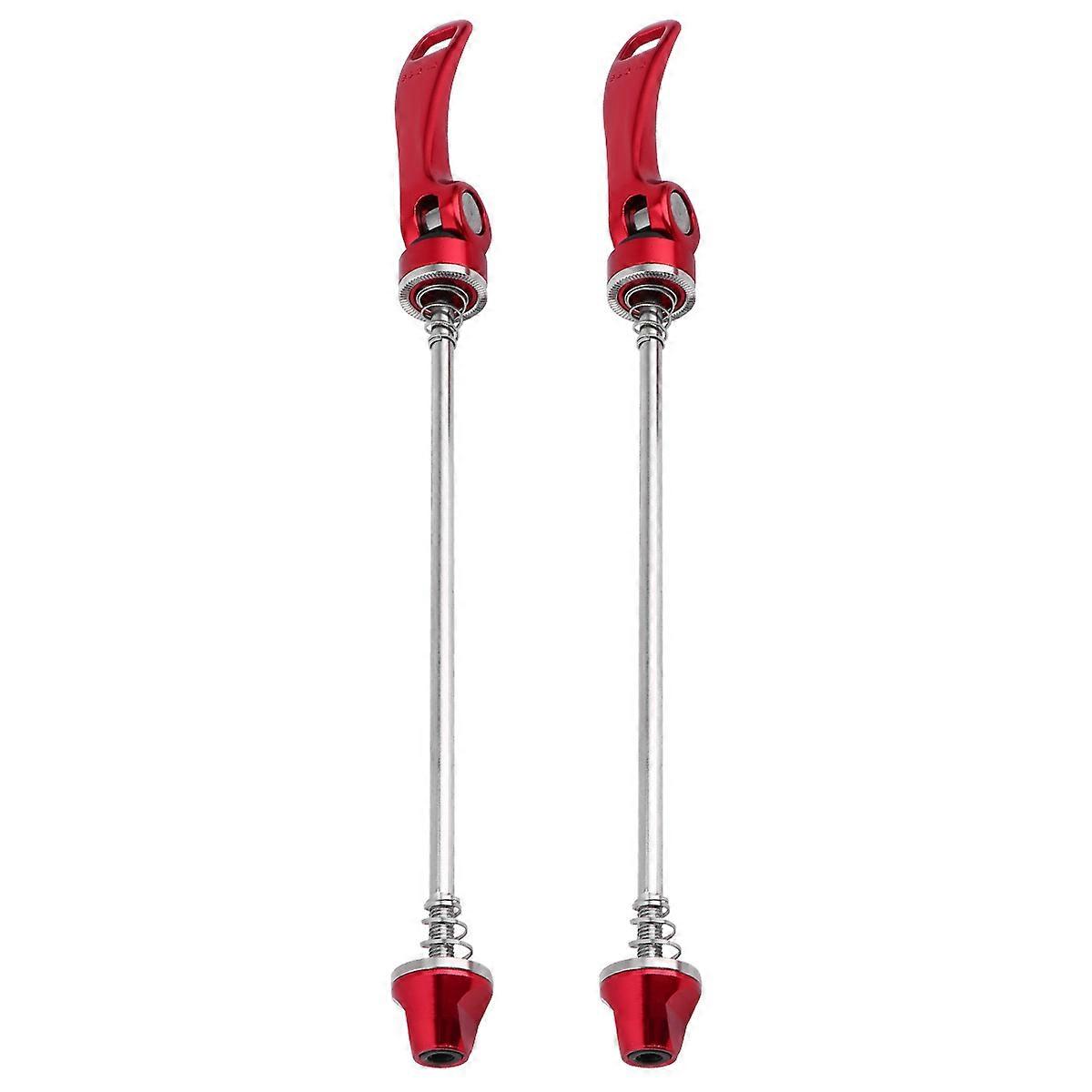 Road Bike Quick Release Skewers Tool Mountain Biking Red Cylindrical Repair Tool 1 Pair