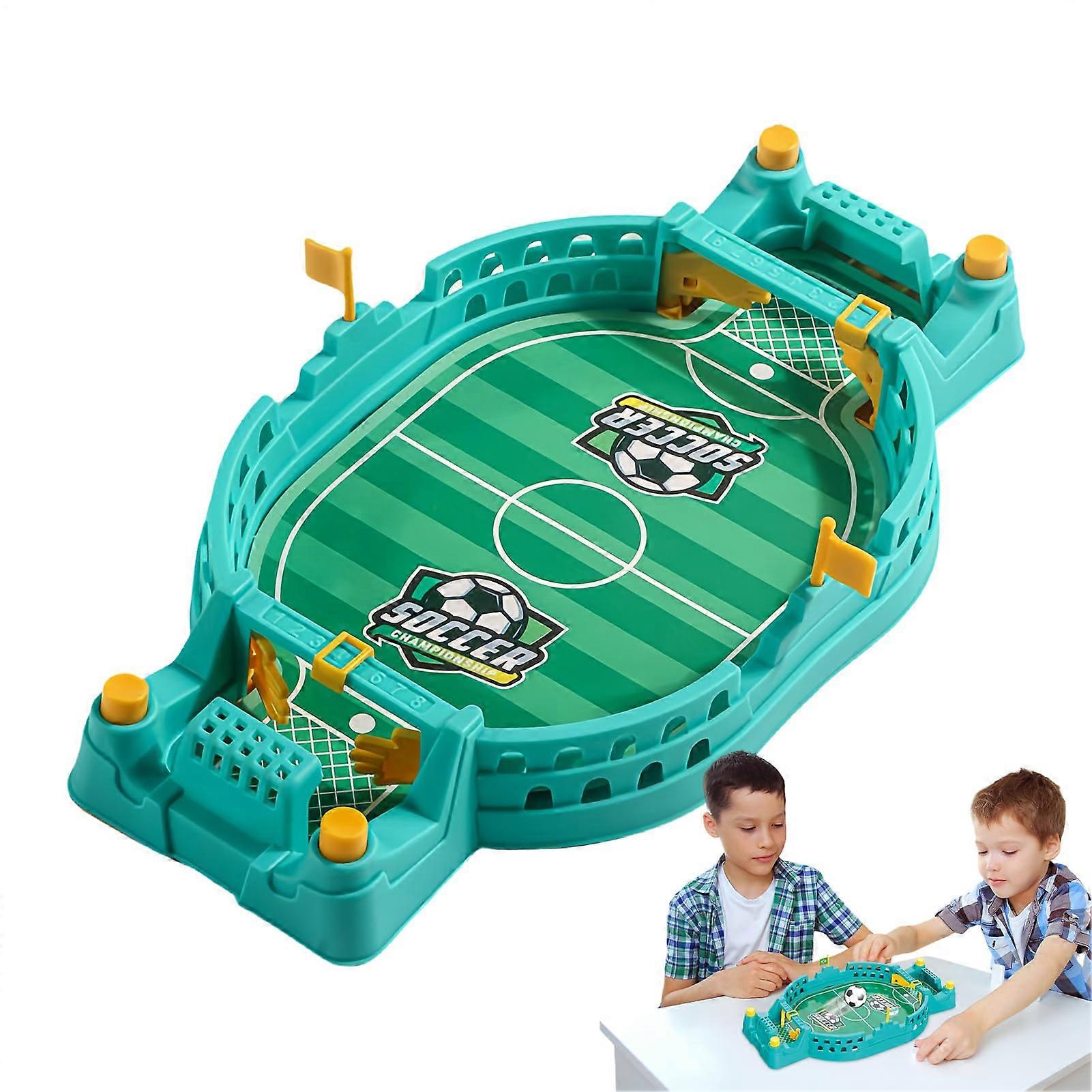 Table Football Game Kids' Table Football ParentChild Interactive Foosball Toy for Family Gatherings Garden Parties Blue