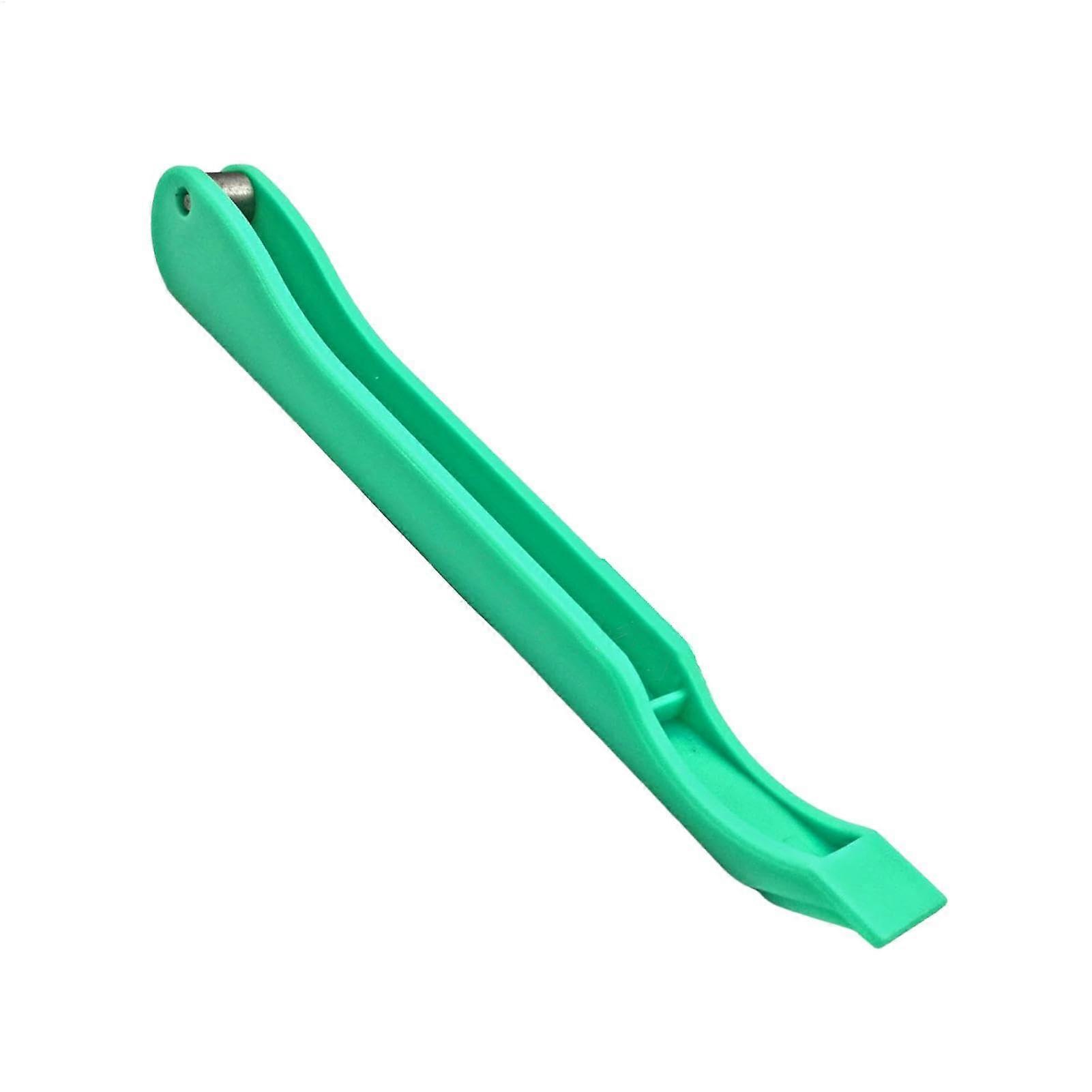 Stained Glass Foiling Tool – precise ABS glass foil tape, longlasting, smooth application, copper tape edging, crafting, green