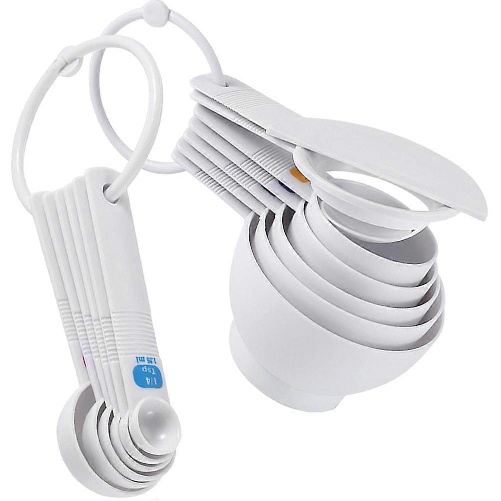 1 Set Measuring Spoons Cups with Egg Separator And Leveler Kitchen Measure Cups