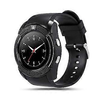 Montre intelligente étanche Hommes avec caméra Bluetooth Smartwatch Podomètre Moniteur de fréquence cardiaque Carte Sim Montre-bracelet