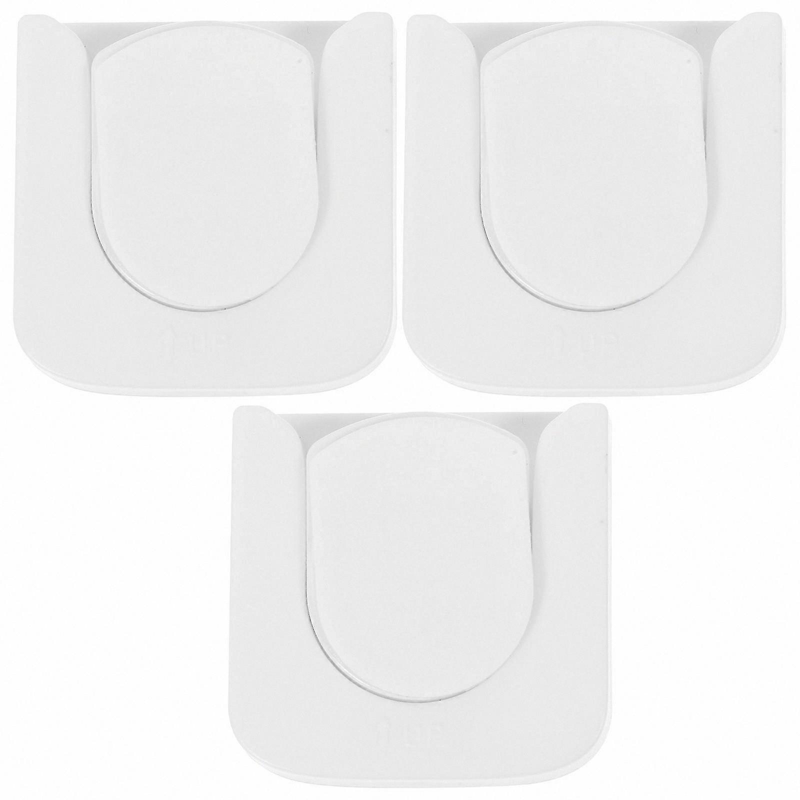 3-Pack Magnetic Wall Mount Remote Control Organizer for Bedroom Use