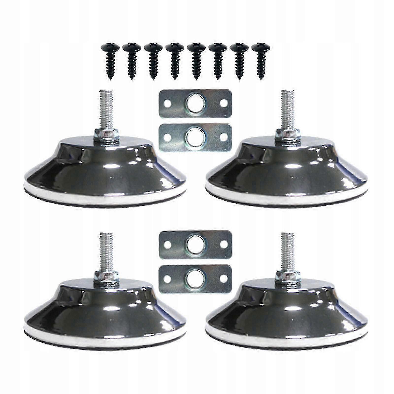 4x Heavy Duty Billiard Table Leg Levelers