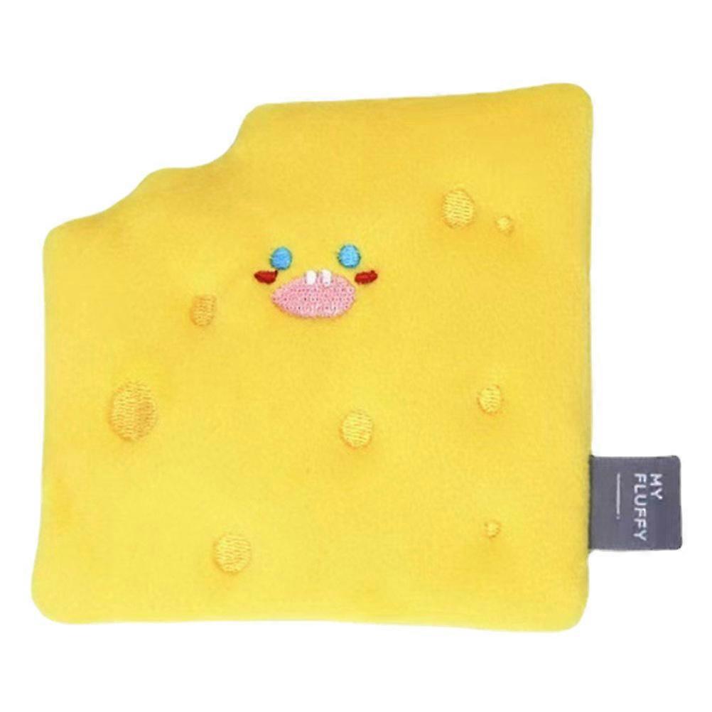 Cheese Shaped Dog Snuffle Mat – Interactive Foraging Pad for Dogs, Compact & Easy to Clean, Promotes Sniffing & Reduces Stress for Puppies and All