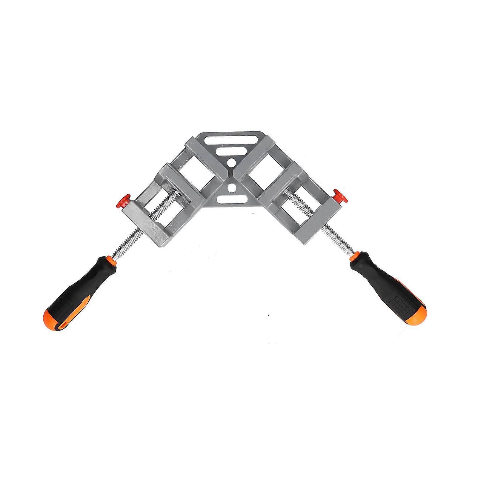 Angle Clamp, Adjustable 90° Right Angle Clamp with 2 Handles for Picture Frame and Drawer Assembly