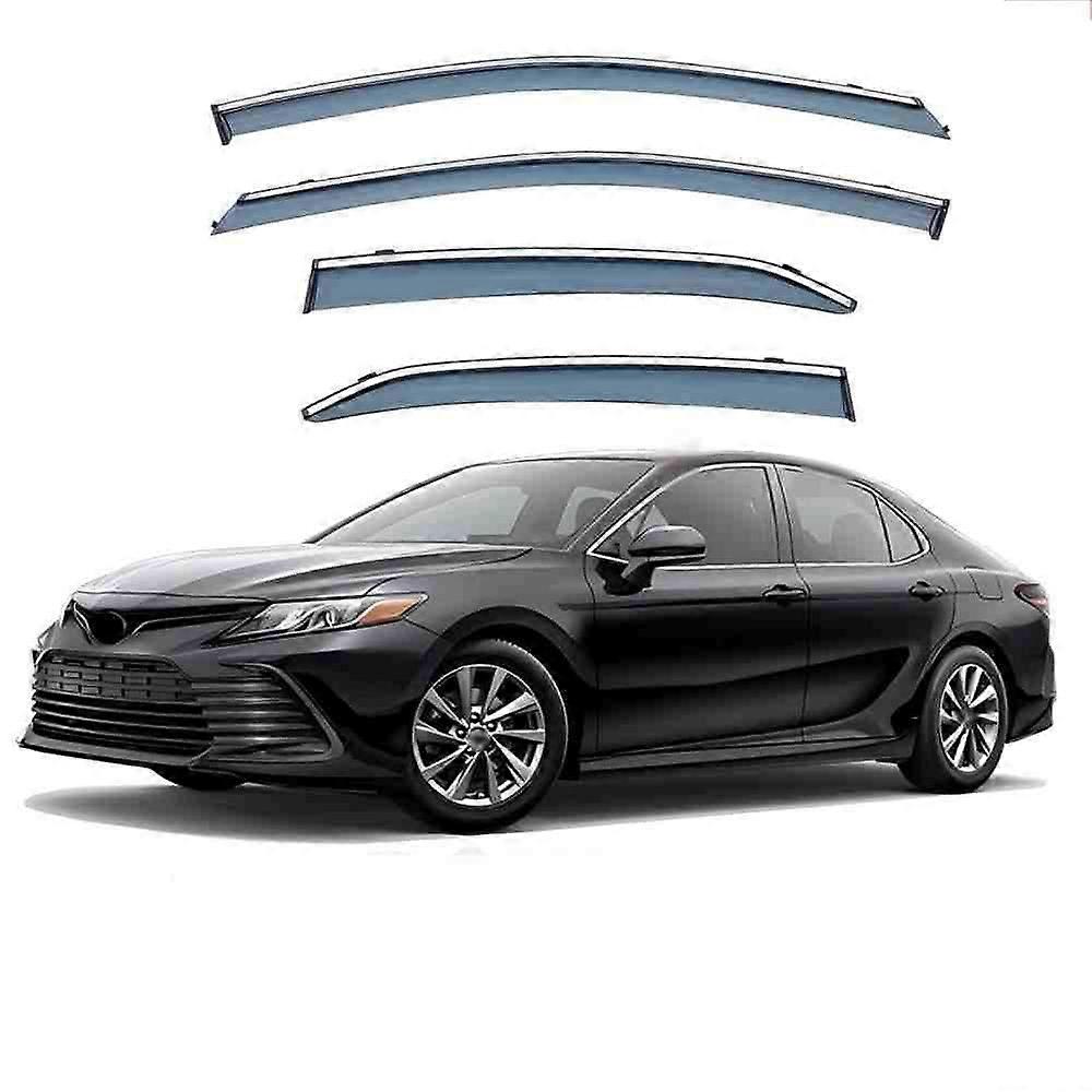 Car Window Rain Guards for Toyota Camry MK8-XV70 2018-2023, Vent Visors for Sun and Wind Protection