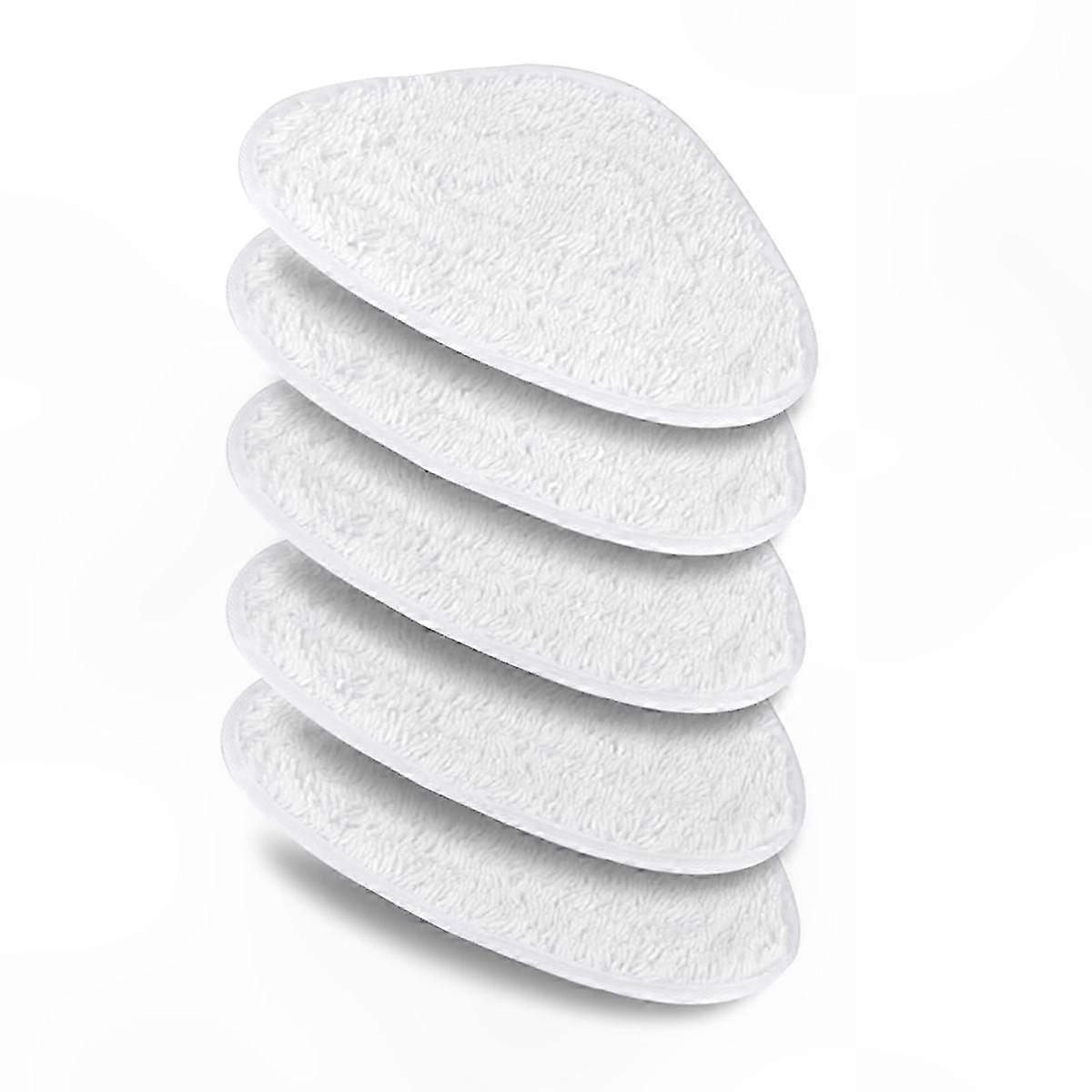 Microfiber Cleaning Pads for Steam Mops, 5-Pack Replacement Refills