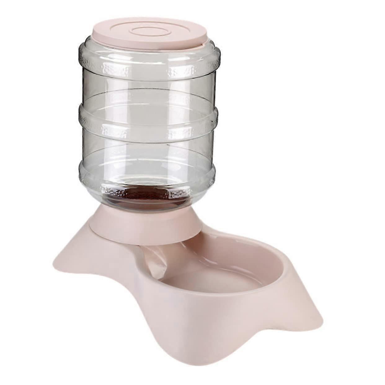 Automatic Feeder for Cats Small Gravity Cat Feeder Timer Cat Food Automatic Safe Outdoor Cat Bowl Multifunctional Wet Feeder Pet Plastic Beige