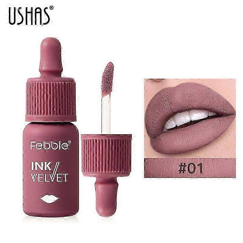 Velvet Lip Tint - Long Lasting Matte Lip Stain with Hydrating Extracts, Soft Blurring Finish, Weightless Feel