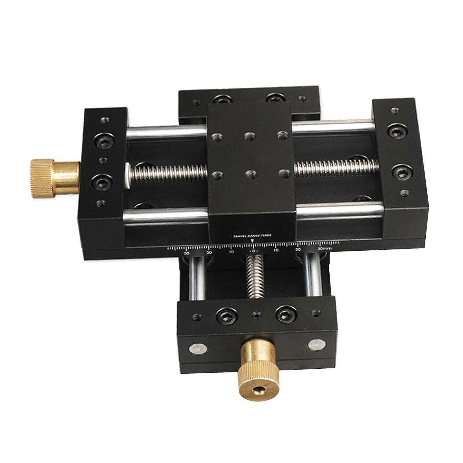 CNC Linear Motion Drive System, Aluminum Alloy Linear Rail, Nut, Robust Cross Sliding Table for Testing Equipment, Mg02728