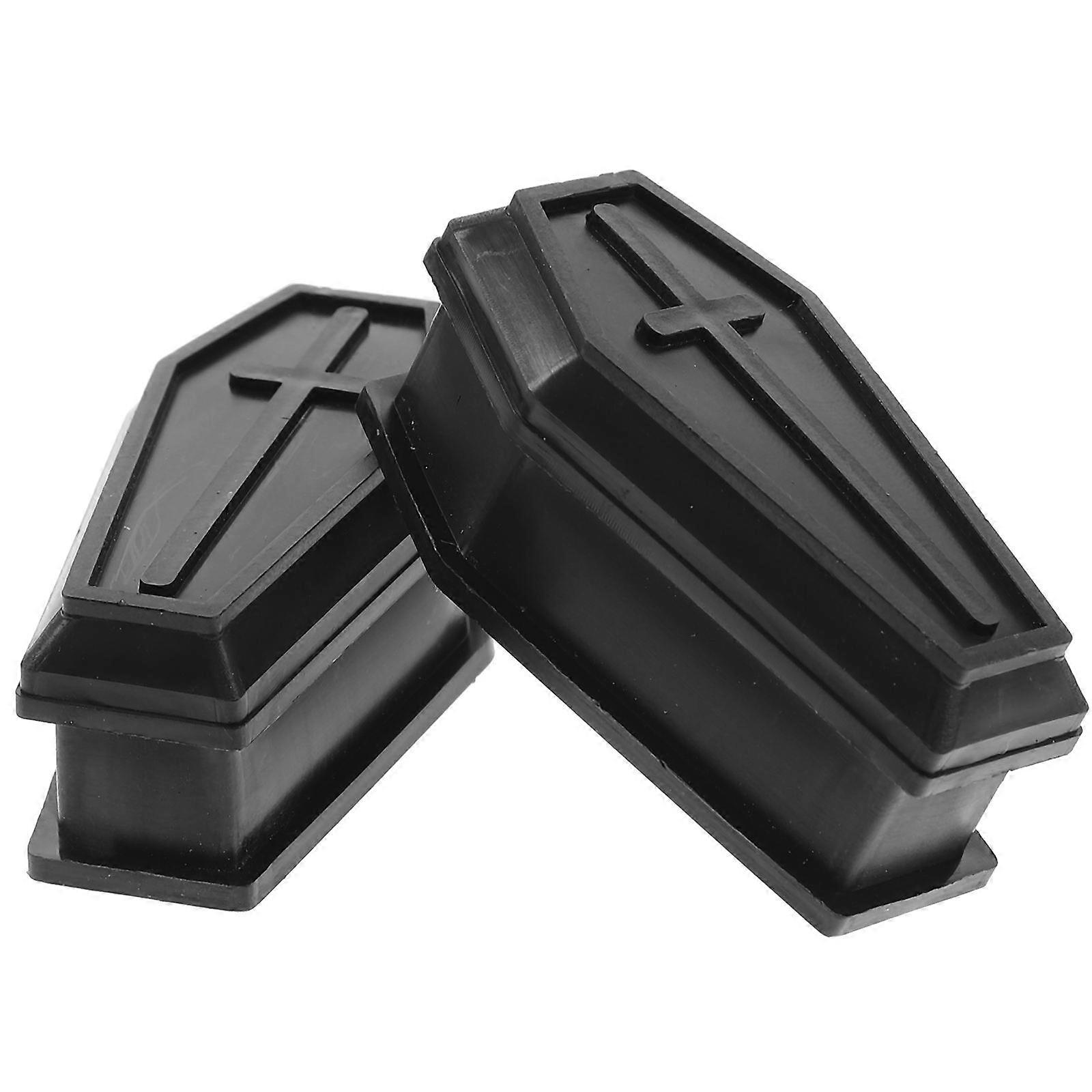 Lightweight Plastic Coffin, Ideal for Haunted House Decor and Party Fun
