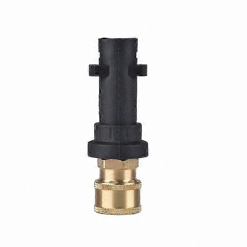 High-Pressure Washer Adapter Kit, 1/4" Quick Connect Fittings for Water Guns, Foam Pot Upgrade, K2-K3 Series Retrofit Union Components for Cleaning Pi