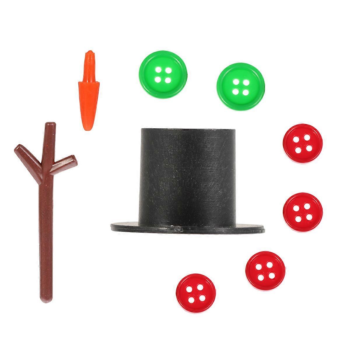 Handmade Snowman Craft Kit – 50 Sets DIY Christmas Ornament for Indoor Decoration, Creative and Safe Holiday Craft Accessory