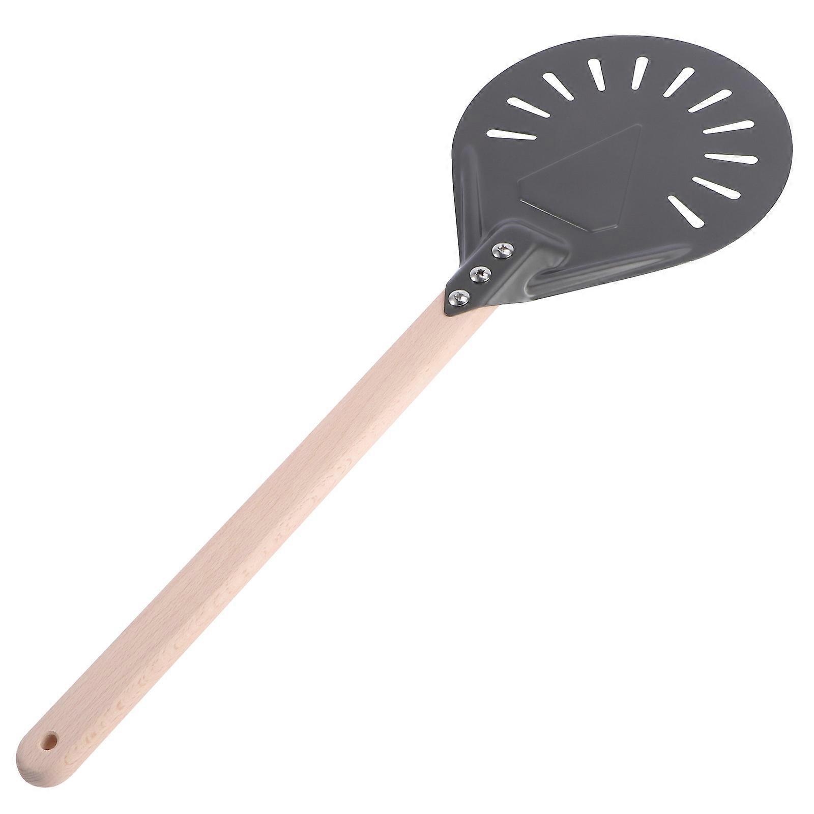 Pizza Oven Peel 8 Inch Rectangular Baking Tool For Home Users Featuring Aluminium Alloy 1Set