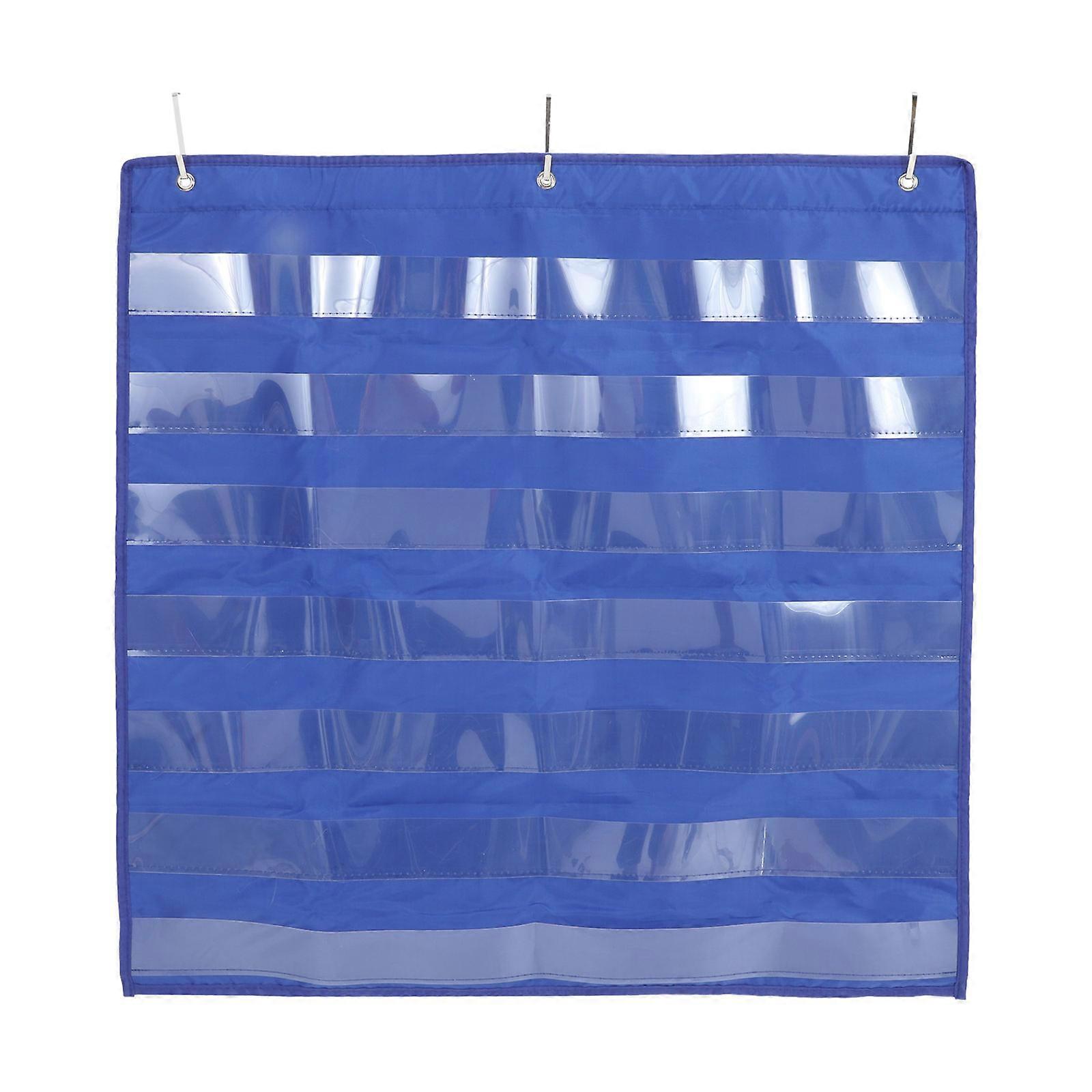 Daily Schedules Pocket Chart for Classroom 1 Set Creative Wall Hanging Bag Pouch Decoration
