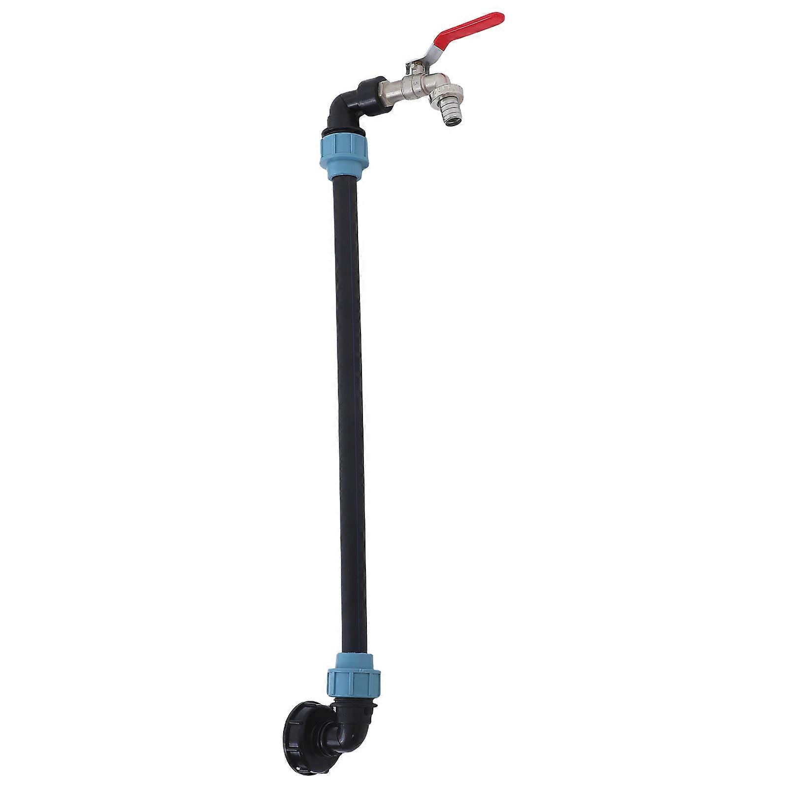 Ibc Tote Drain Adapter For Water Storage Systems Gardening Use Lightweight And Flexible Durable 1 Set