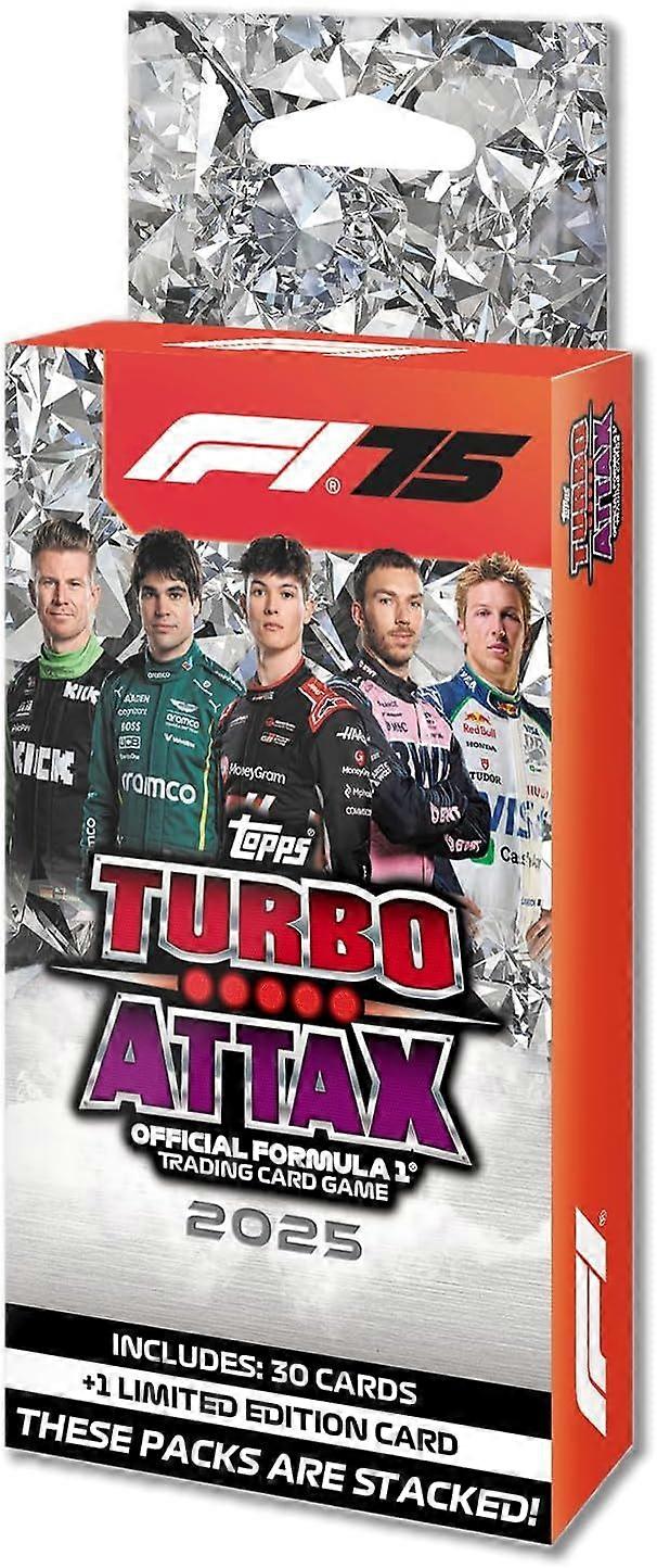 F1 Turbo Attax 2025 Value Box Card Game