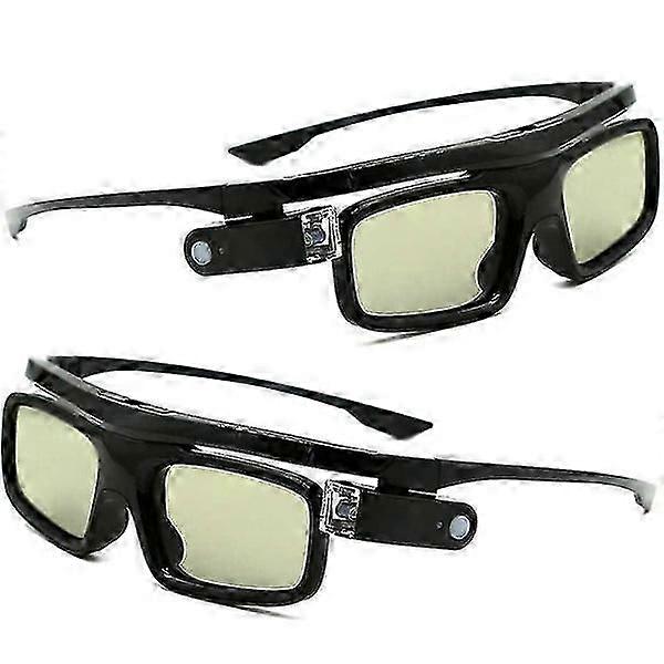 Active Shutter Rechargeable 3D Glasses for 3D Projectors