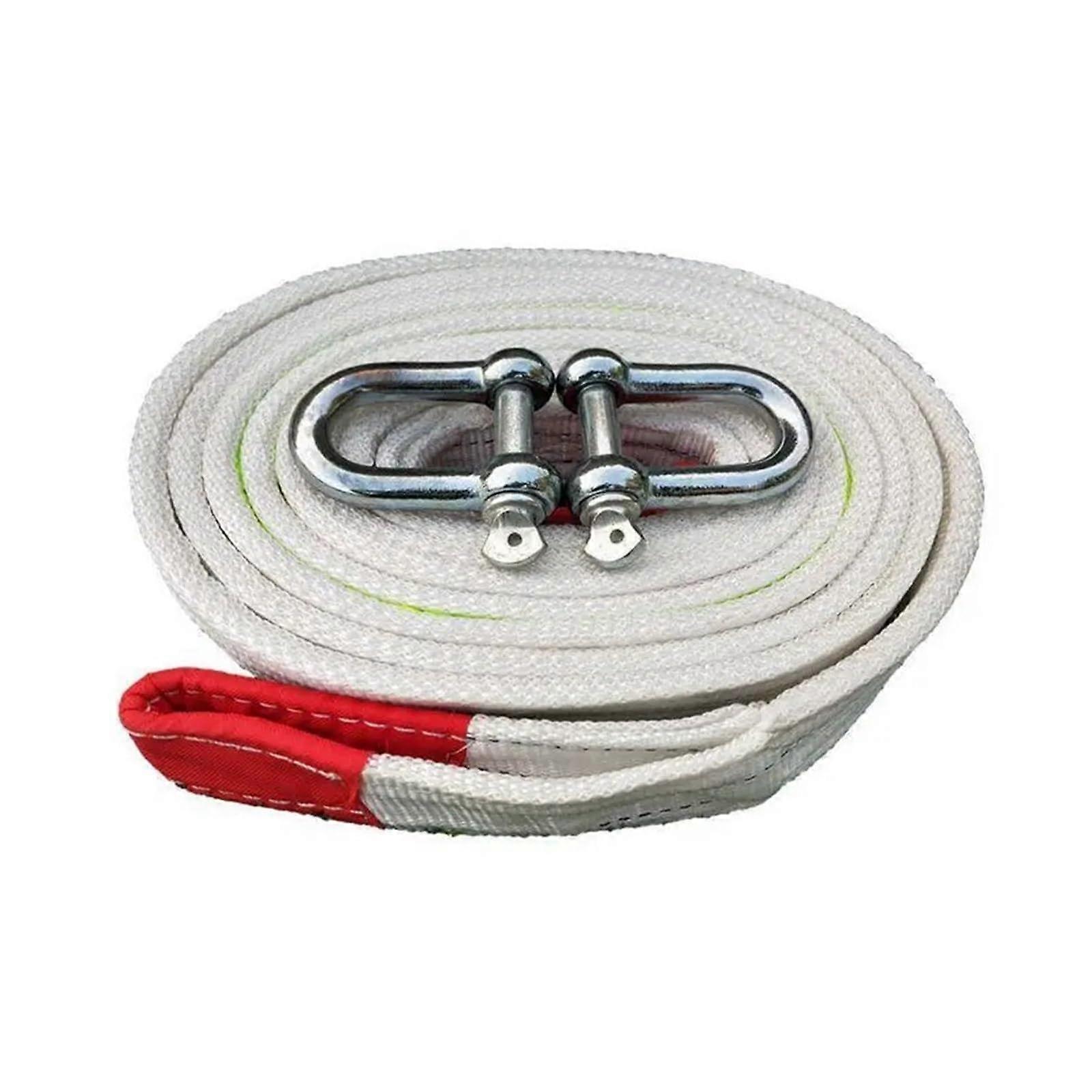 Off-Road Tow Strap, Heavy-Duty Vehicle Recovery Rope, Emergency Towing Belt, Compatible with SUVs and Trucks