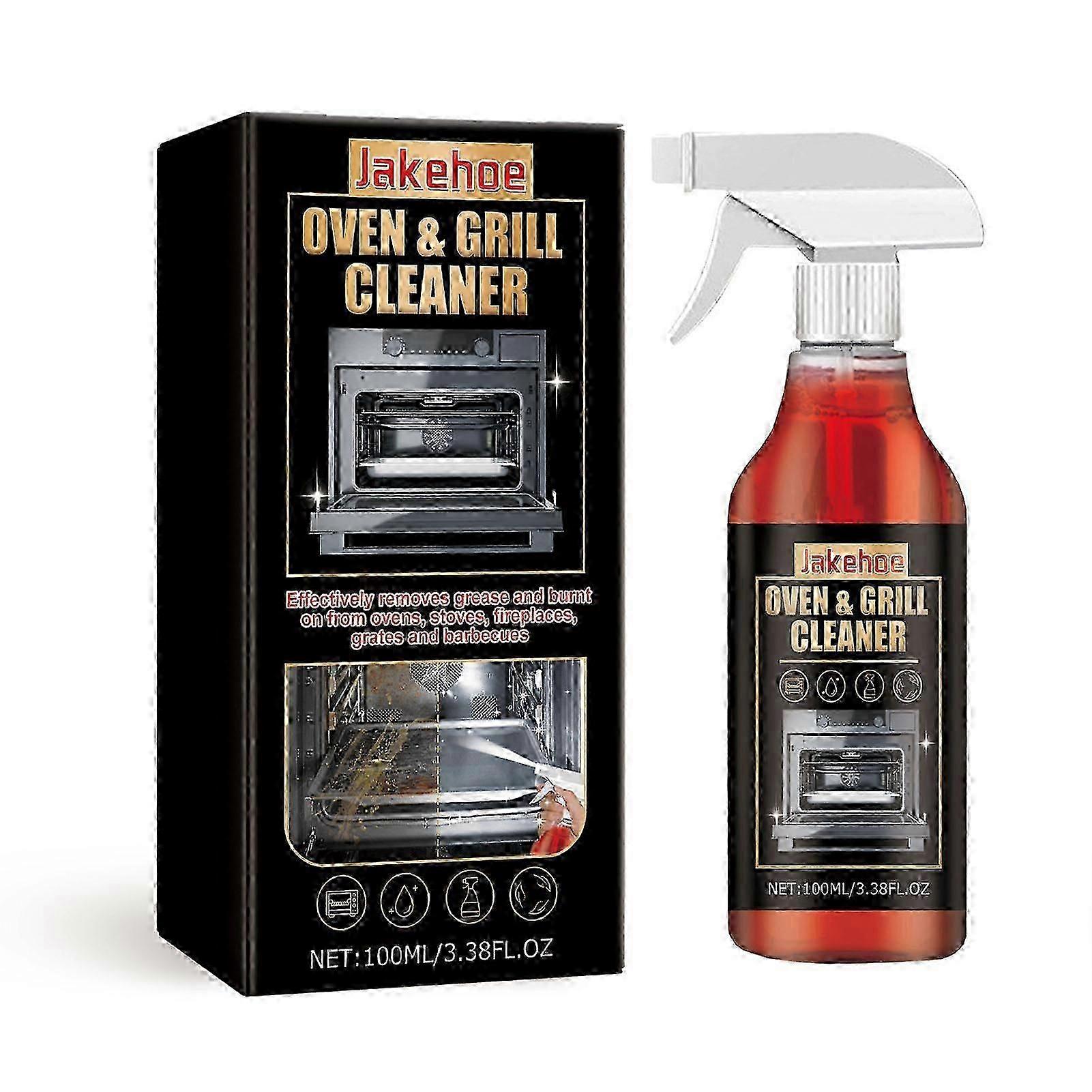 专业烤箱清洁剂喷雾 - 切开顽固的烧焦油脂