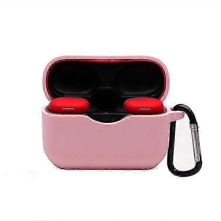 Sony WF-H800 TWS Bluetooth Earbuds Silicone Protection Case with Hanging Buckle - Compatible Accessory