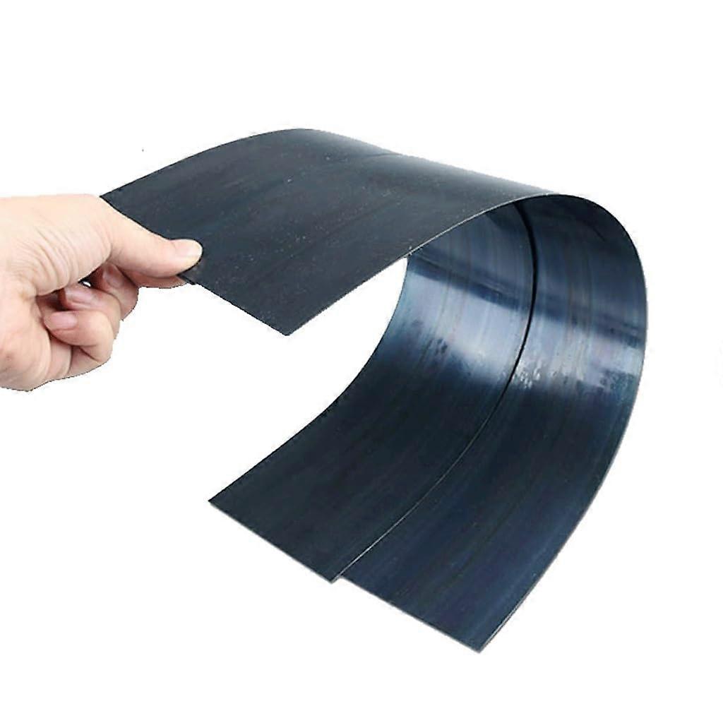 65Mn Manganese Spring Steel Board Mn Alloy Sheet Plate, for DIY Material Length 500mm Tool Parts(0.4x150x500mm) Ref: 4706