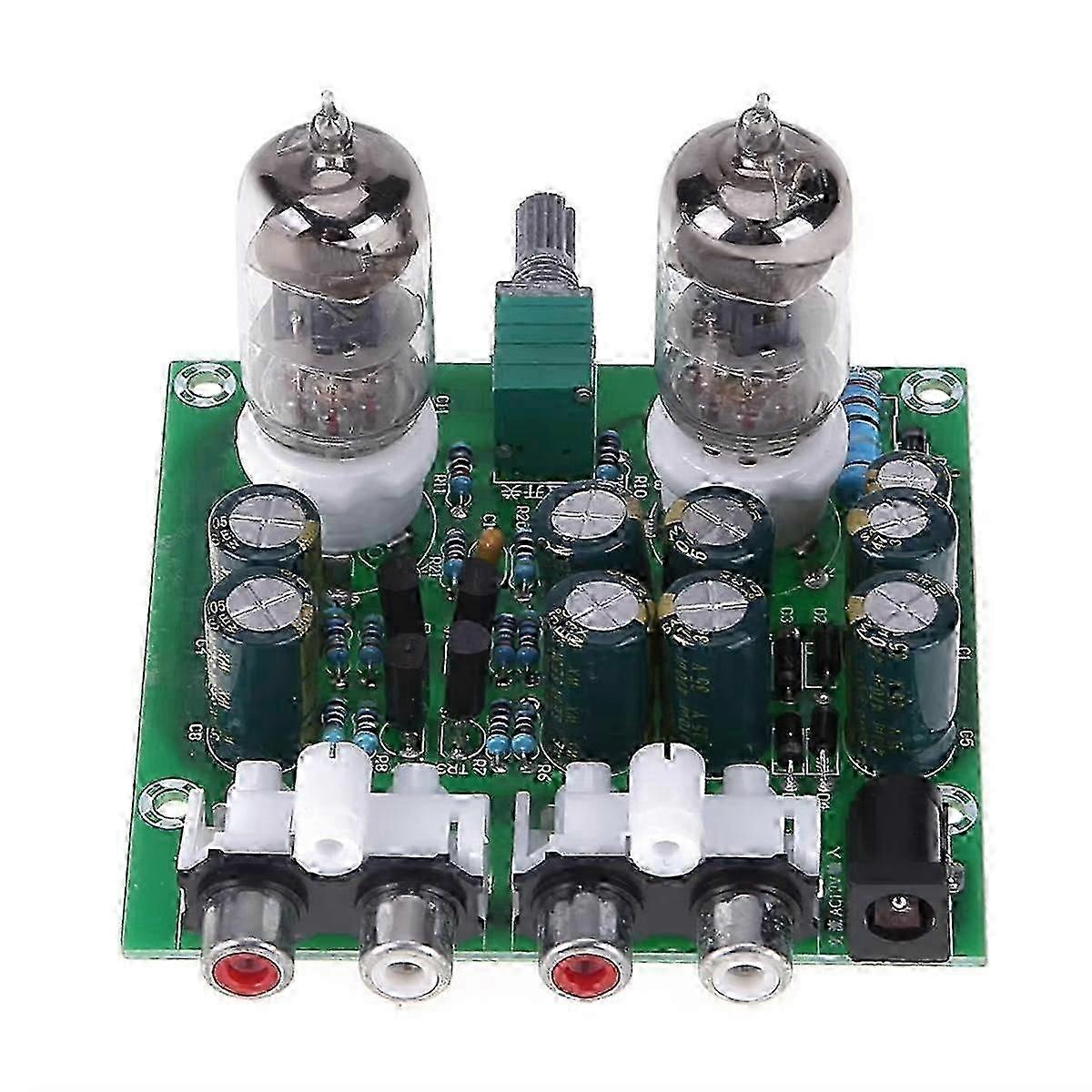 6J1 Hifi DIY Electronic Tube Preamplifier Kit - Preamp Amplifier Module with Bile Amp Effect for AuAs Shown SZRH A-D