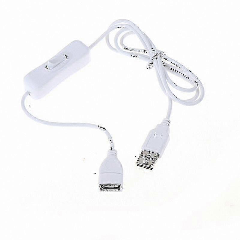 1m USB Cable with On/Off Switch for LED Lamps and Portable Fans