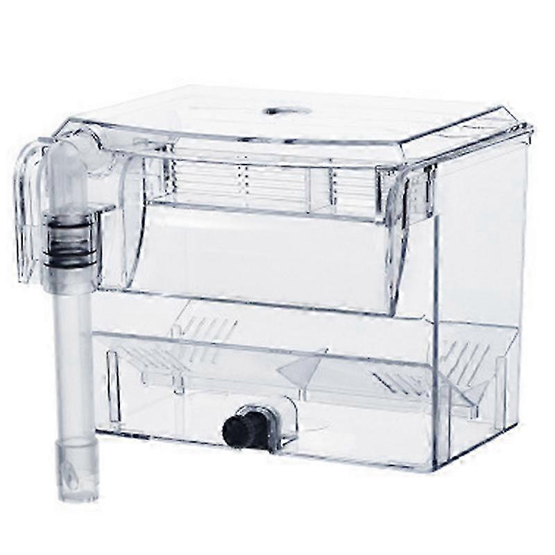 Clear Fish Tank Breeding Hatchery Hanging Box - Ideal for Parent Breeder Isolation and Incubation in Aquariums