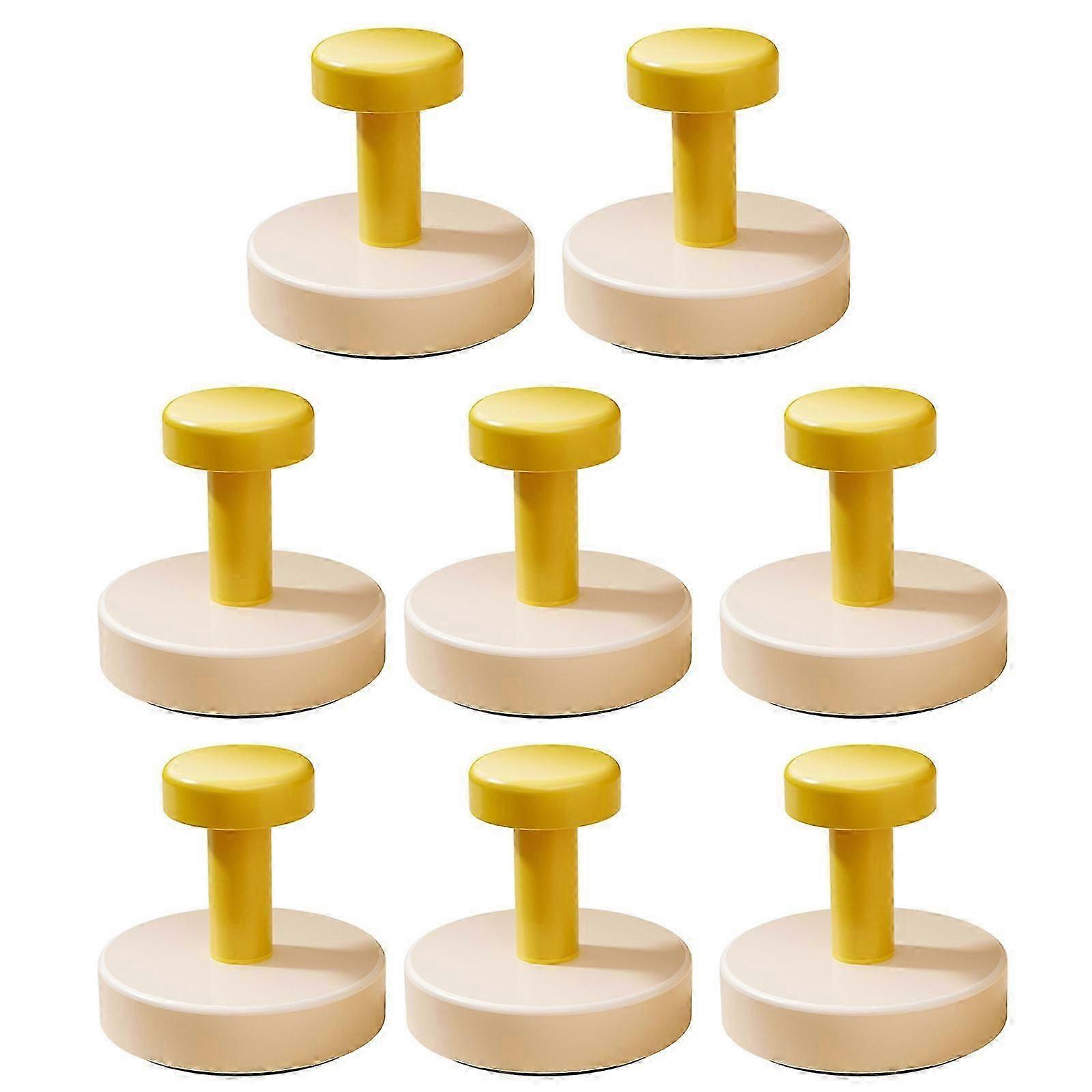 Set Of 8 Waterproof Suction Hooks Bathroom Hanging Towel Rack Easy Installation
