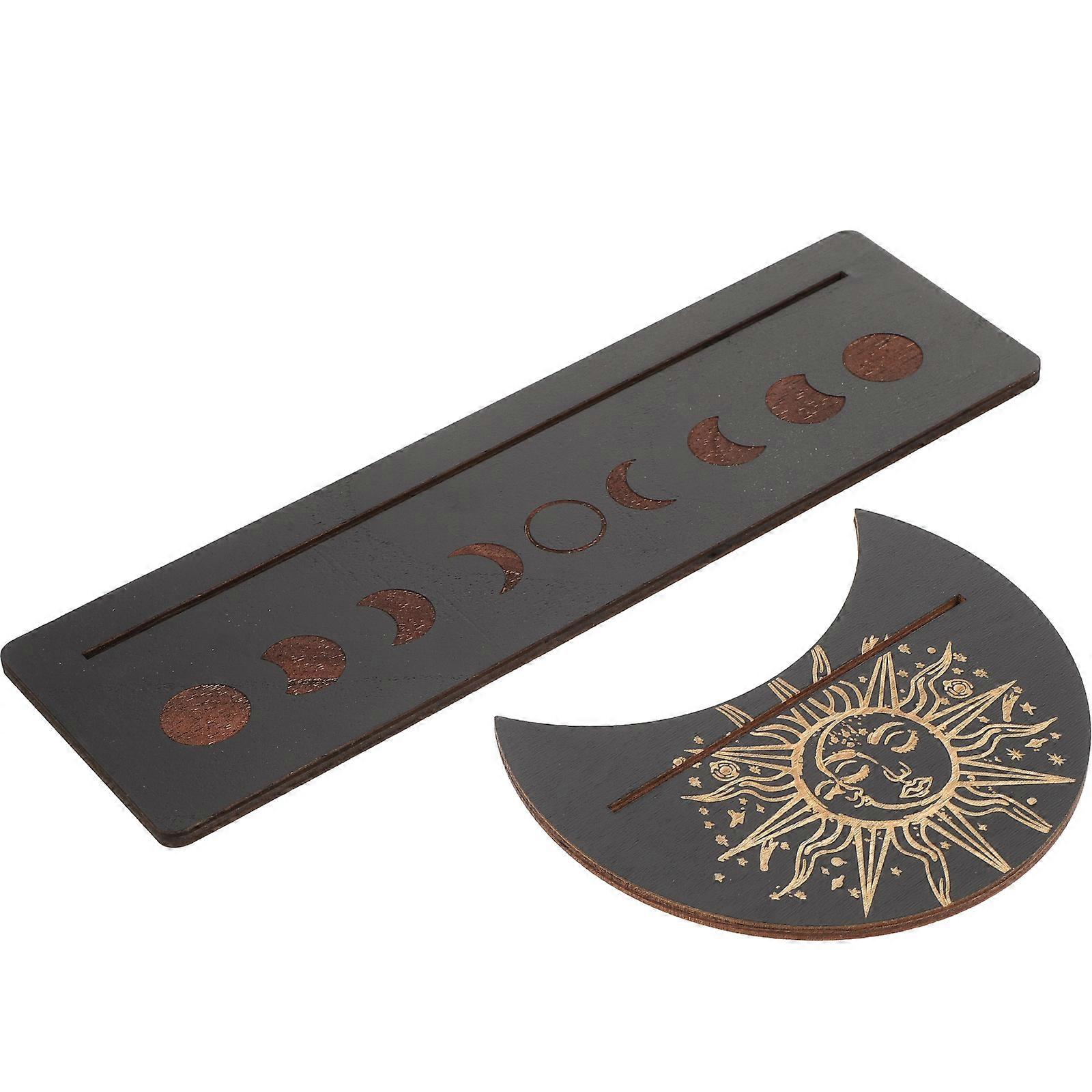 Tarot Card Display Bracket Wooden Tarot Card Stand for Weekly Card Display Adults Multi Color for 1 Set