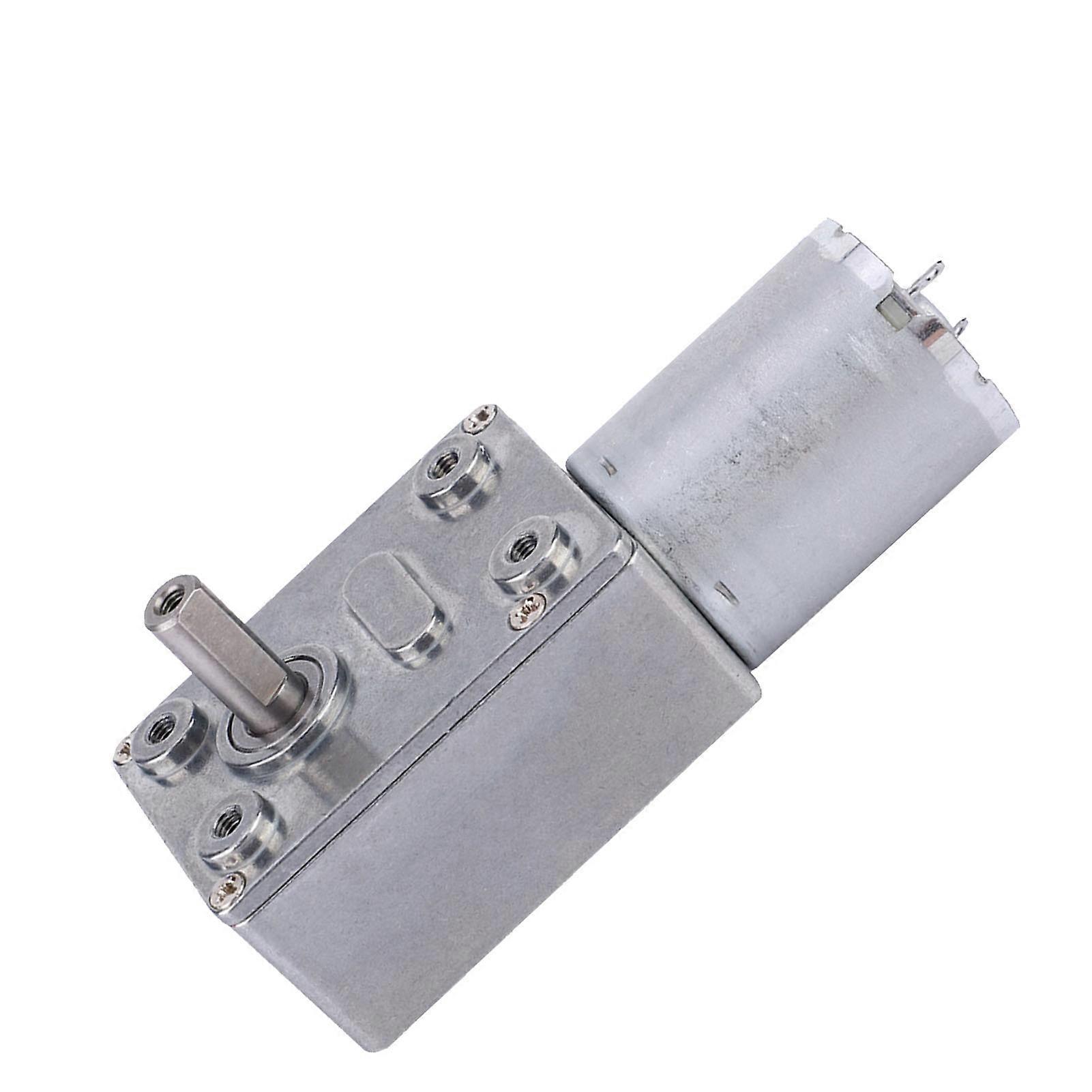 Micro Type DC Speed Reduction Motor Large Torsion Worm Gear Motor 6V(5RPM)