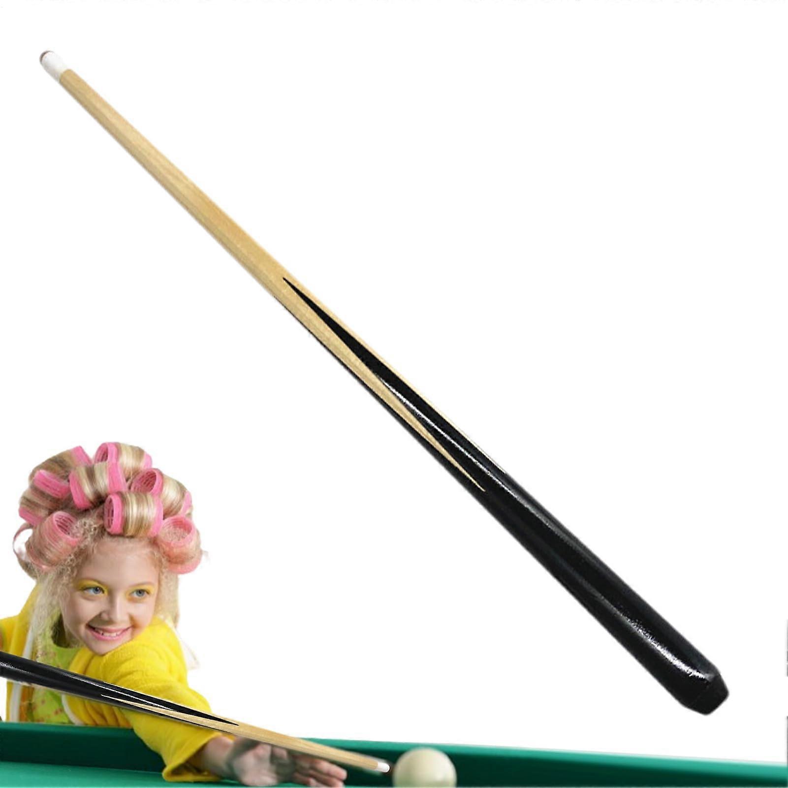 Short Pool Cue,HandPolished Billiard Cue Sticks Wood Short Portable Children Billiard Table Tool for Boys Players Girls
